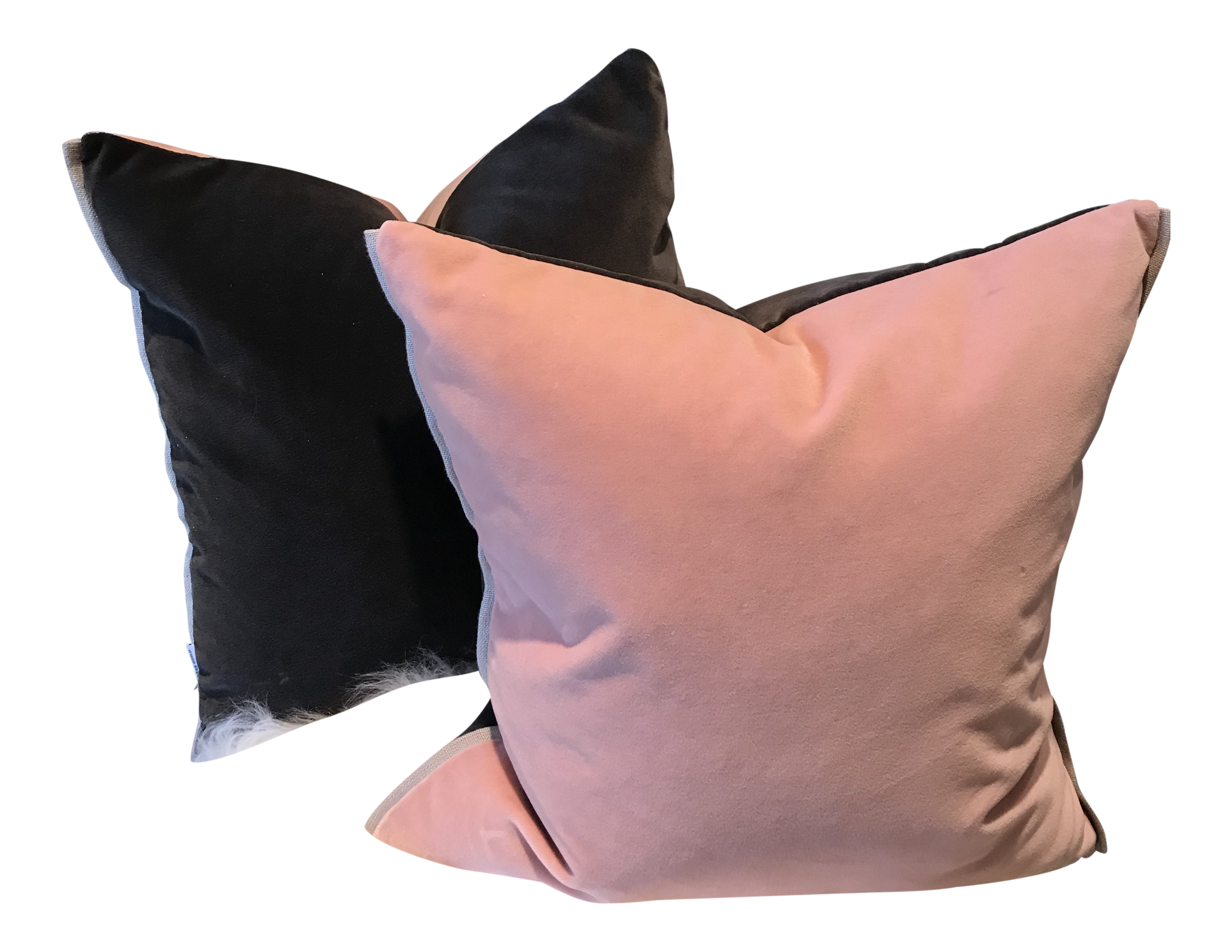 Gray Blush Designers Guild Varese Cameo Decorative Pillows A