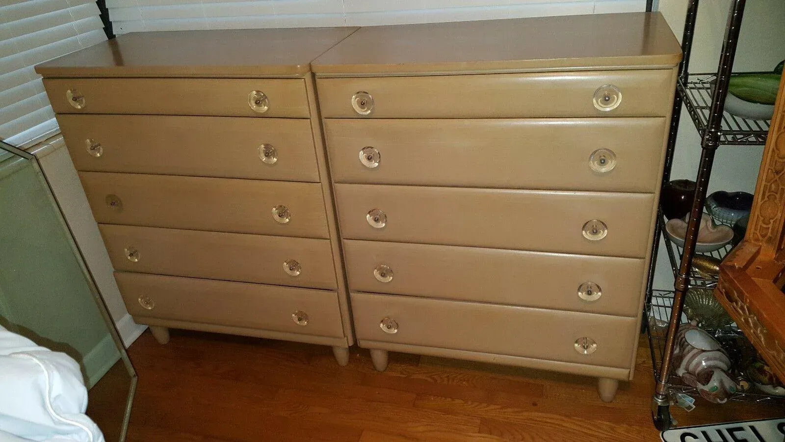 1960s Drexel Henredon Florida Furniture Luther Draper Chests - Set of 2