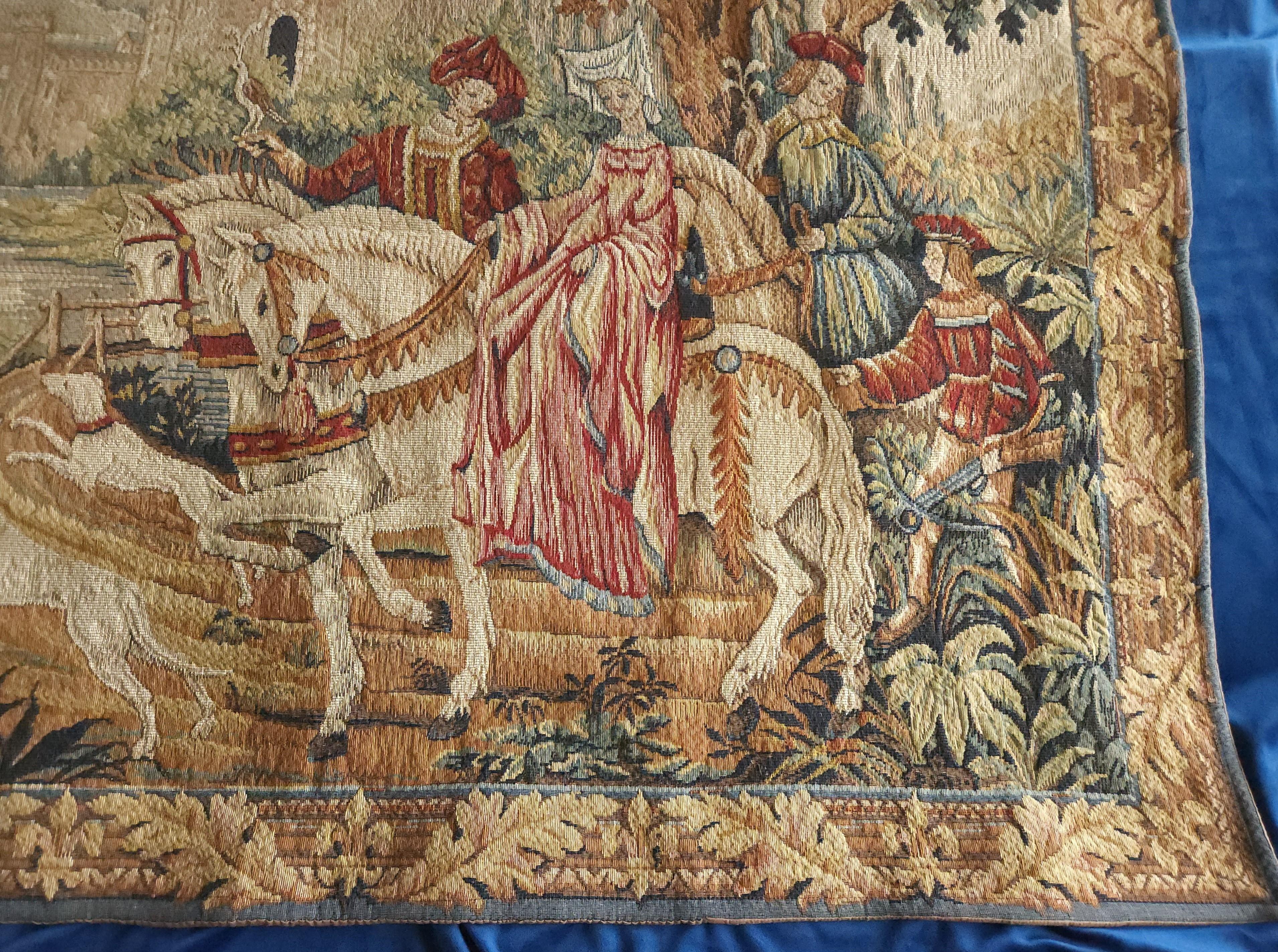 A Royal Louis XV Literary Tapestry, from the Story of Don