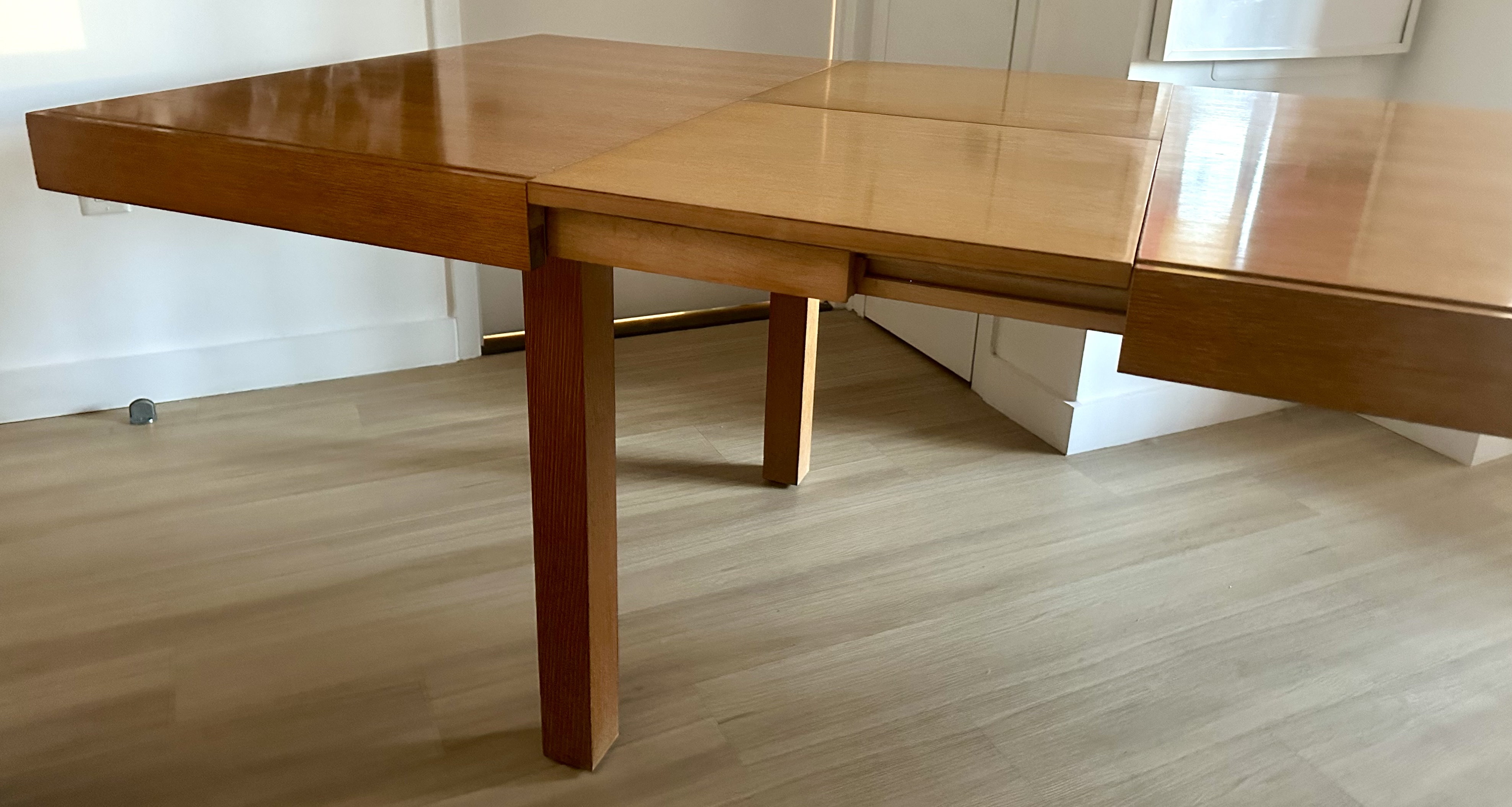 George Nelson 1950s Herman Miller Extension Dining Table | Chairish