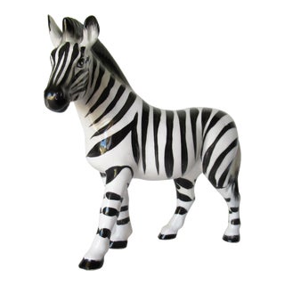 EM様御専用 ブラジリアン Lenny ZEBRA and white OP c1960s-mid-century-nippon-hand