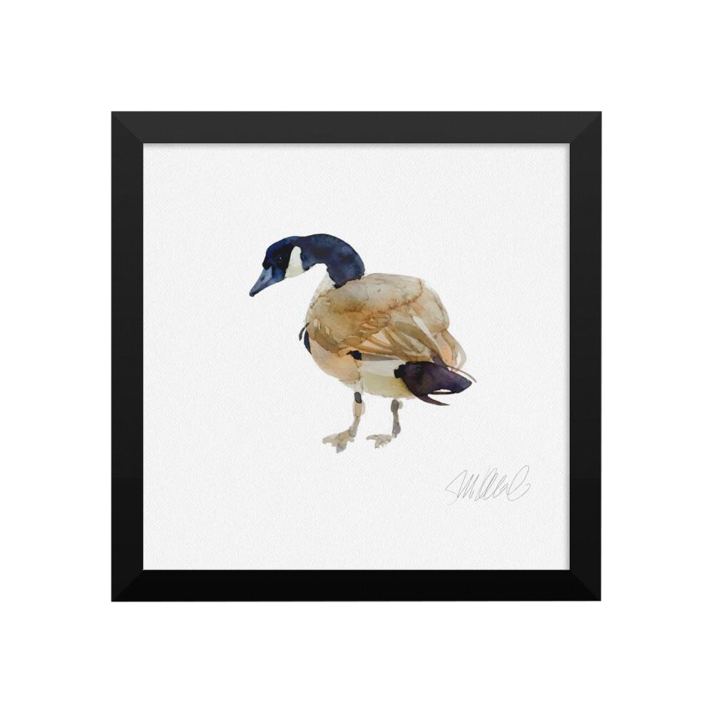Framed Watercolor Animal Print | Chairish