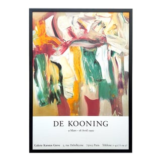早い者勝ち willem-de-kooning-vintage-1990 洋書