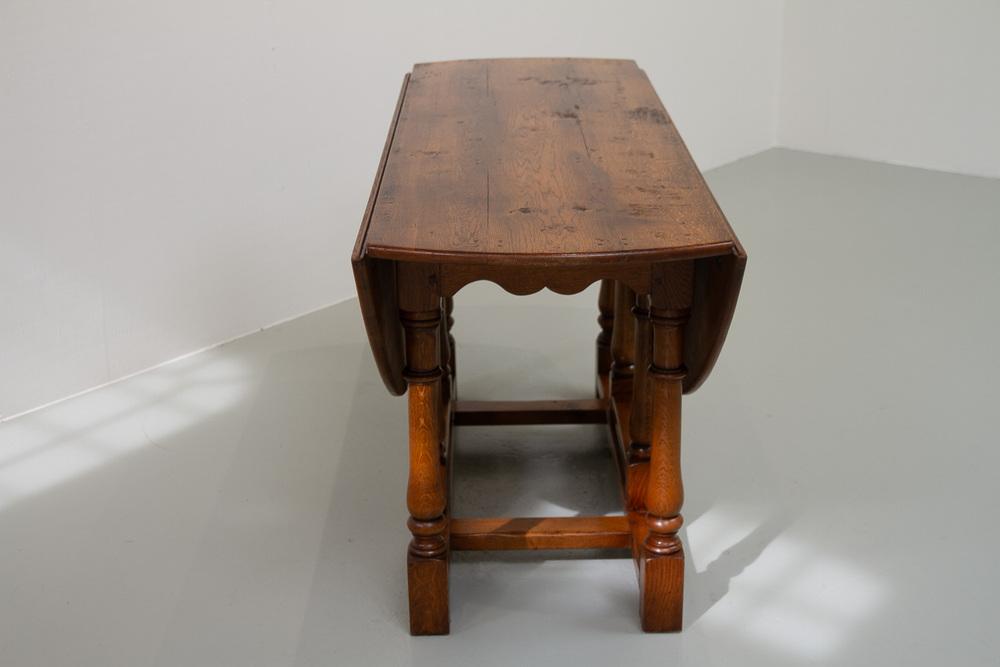 Large Gateleg Dining Table in Oak