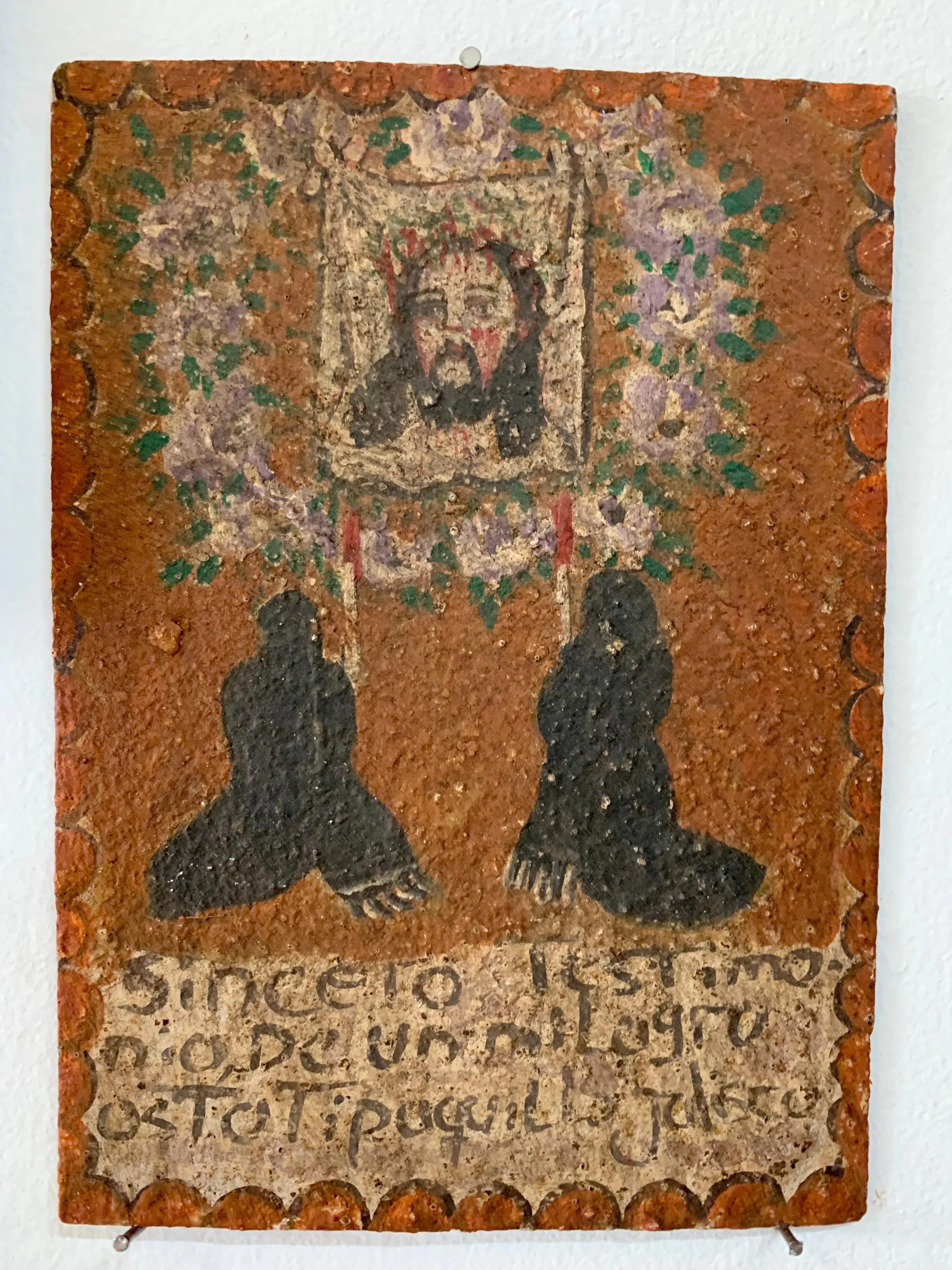 Collection of Mexican Prayer Plaques \