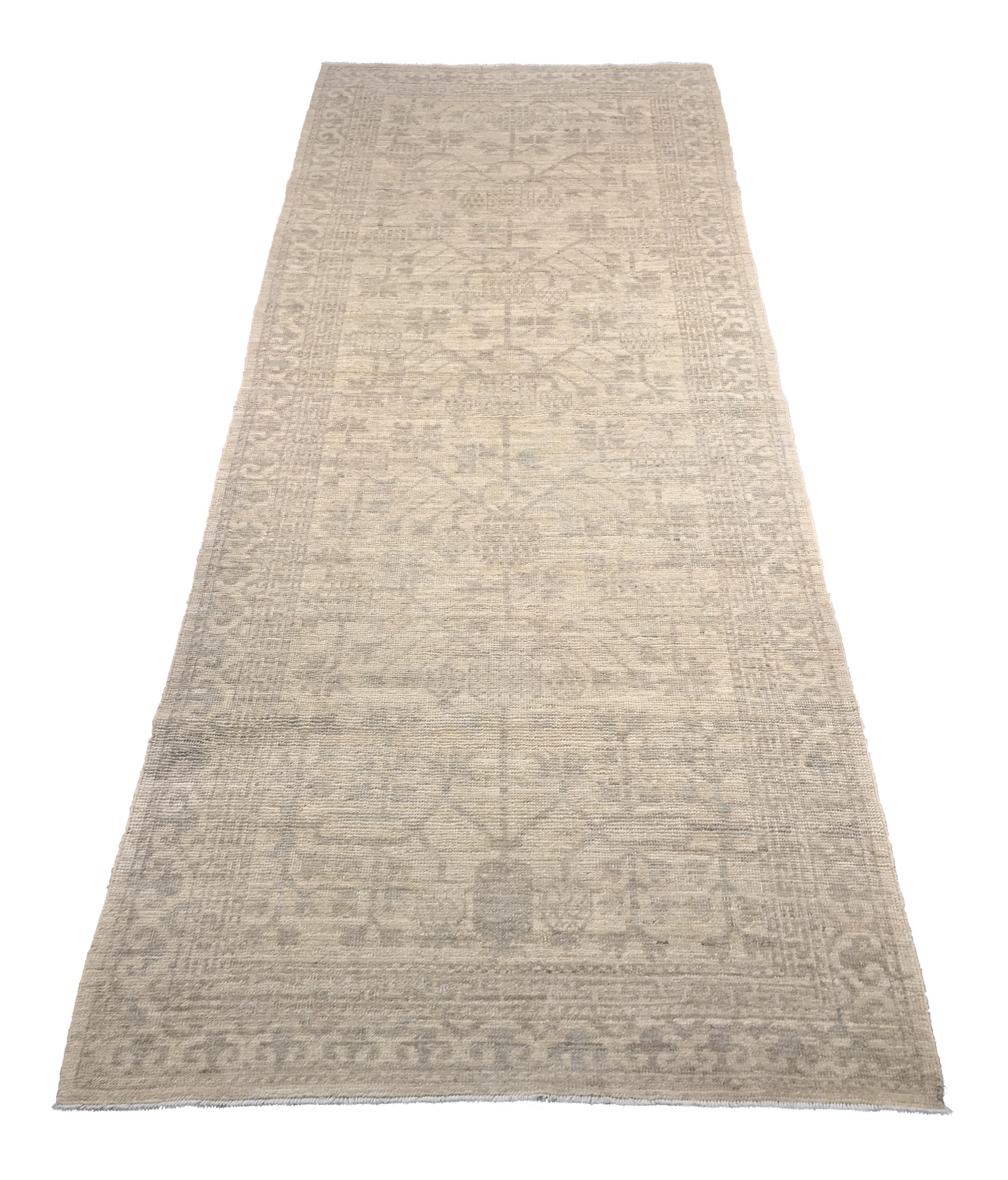 Bellwether Rugs Contemporary Royal Turkish Khotan Runner 3'2"x8'1" Chairish
