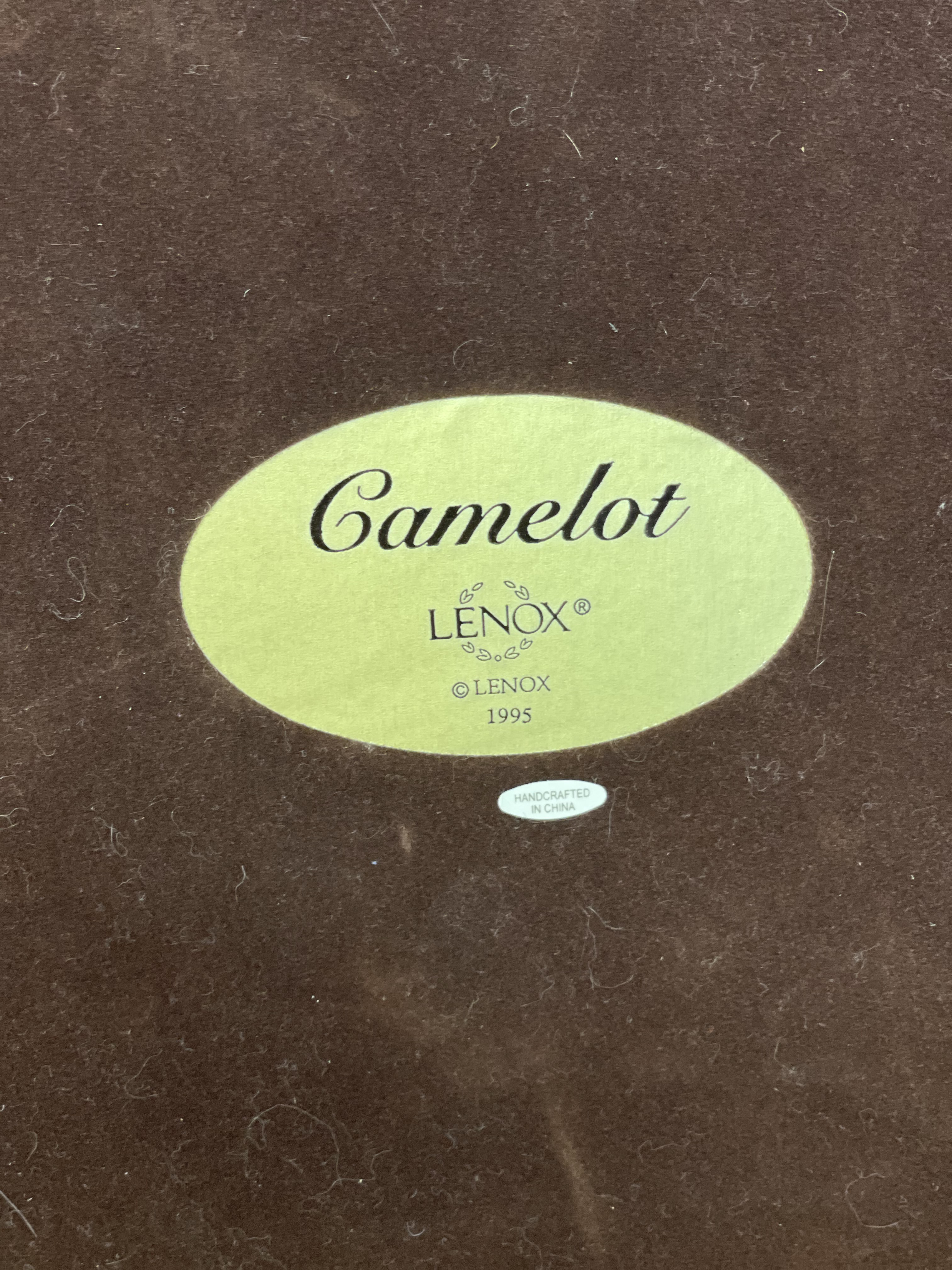 Late 20th Century Lenox Castles of the World Camelot | Chairish