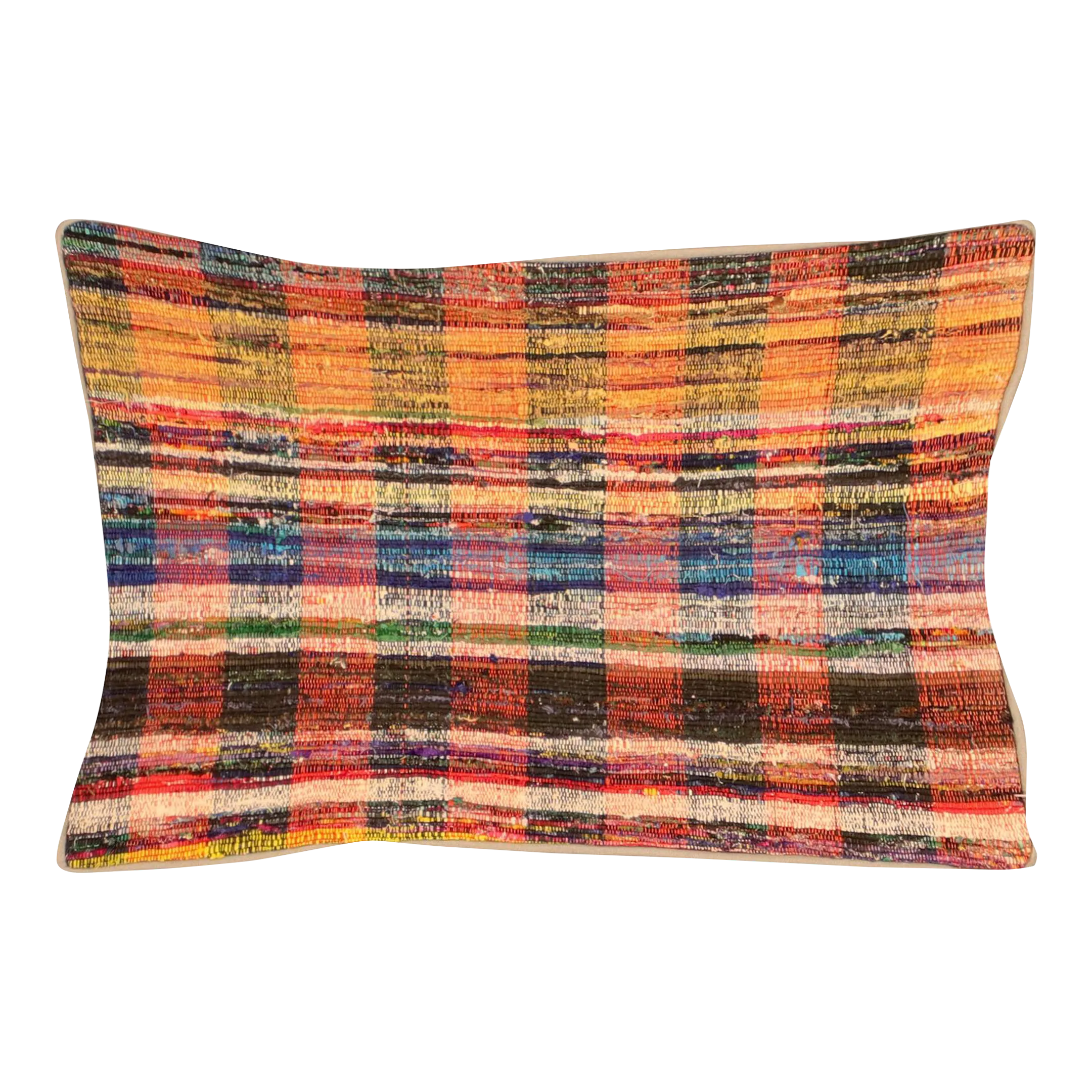 1960s Turkish Rag Pillow
