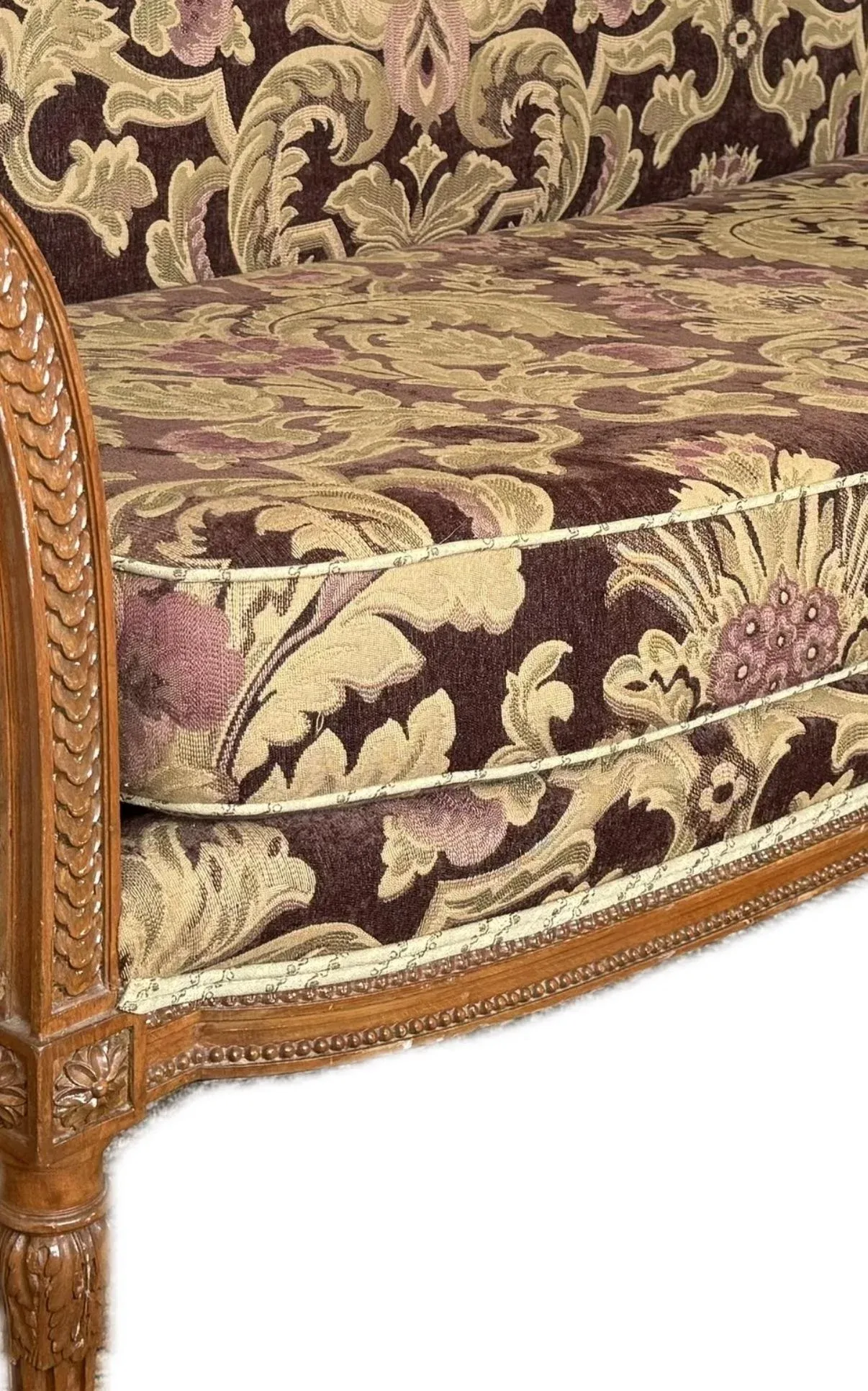 Louis XVI Neoclassical Settee