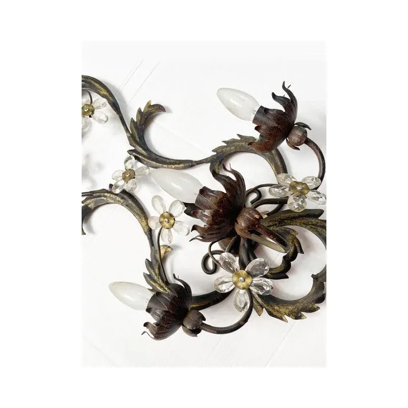 Brunito and Rush Florentine Wall Lamp by Simoeng