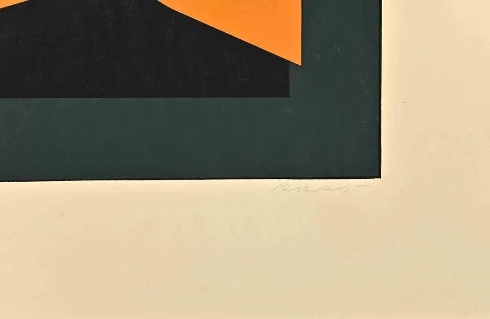 Victor Vasarely, Denfert, 1950s, Screen Print on Wove Paper