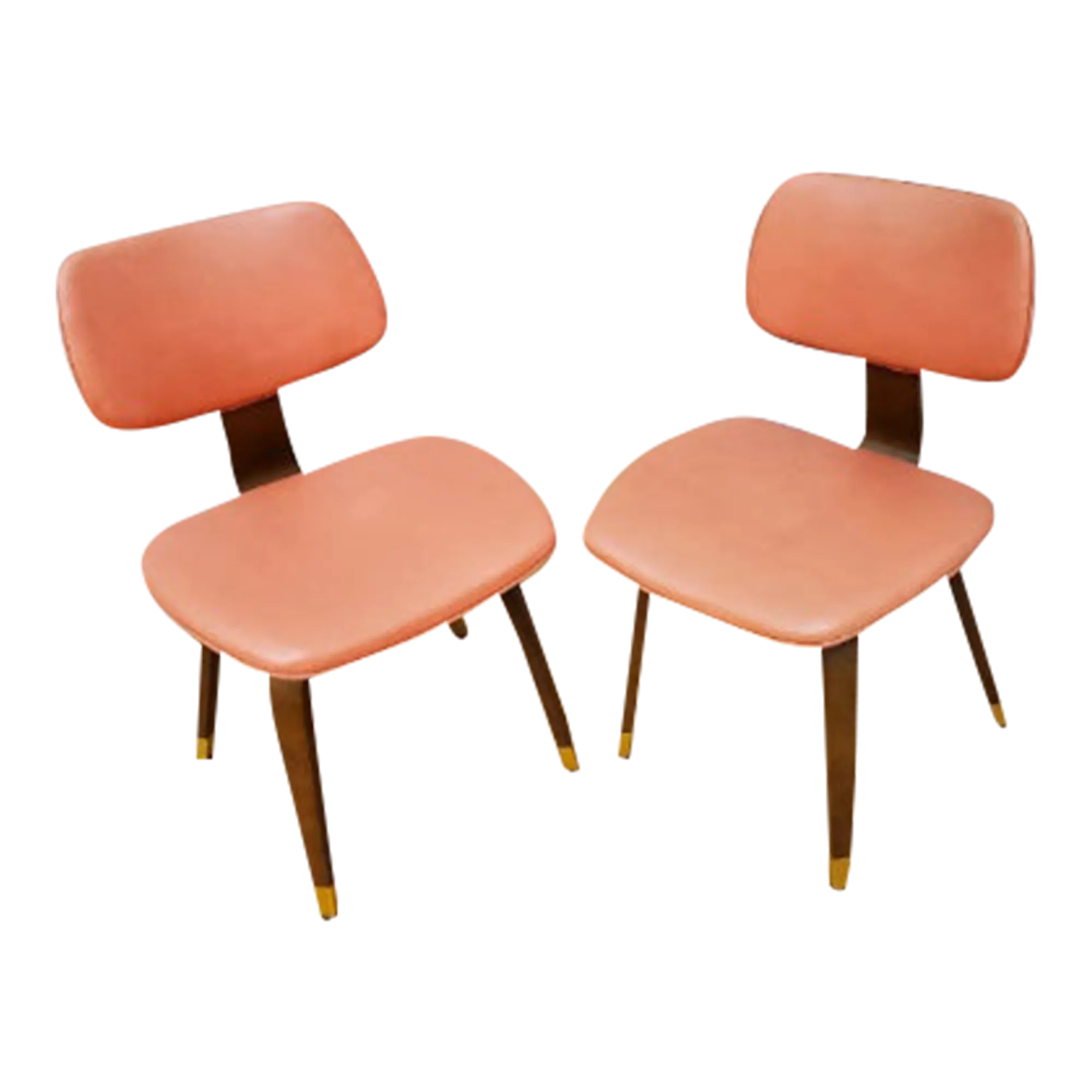 Mid Century Modern Bentwood Accent Side Chairs for Thonet - Pair