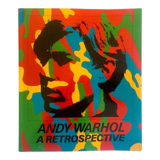【貴重】Andy Warhol 1989 originalポスター Andy Warhol Exhibition Poster: A Retrospective (Original