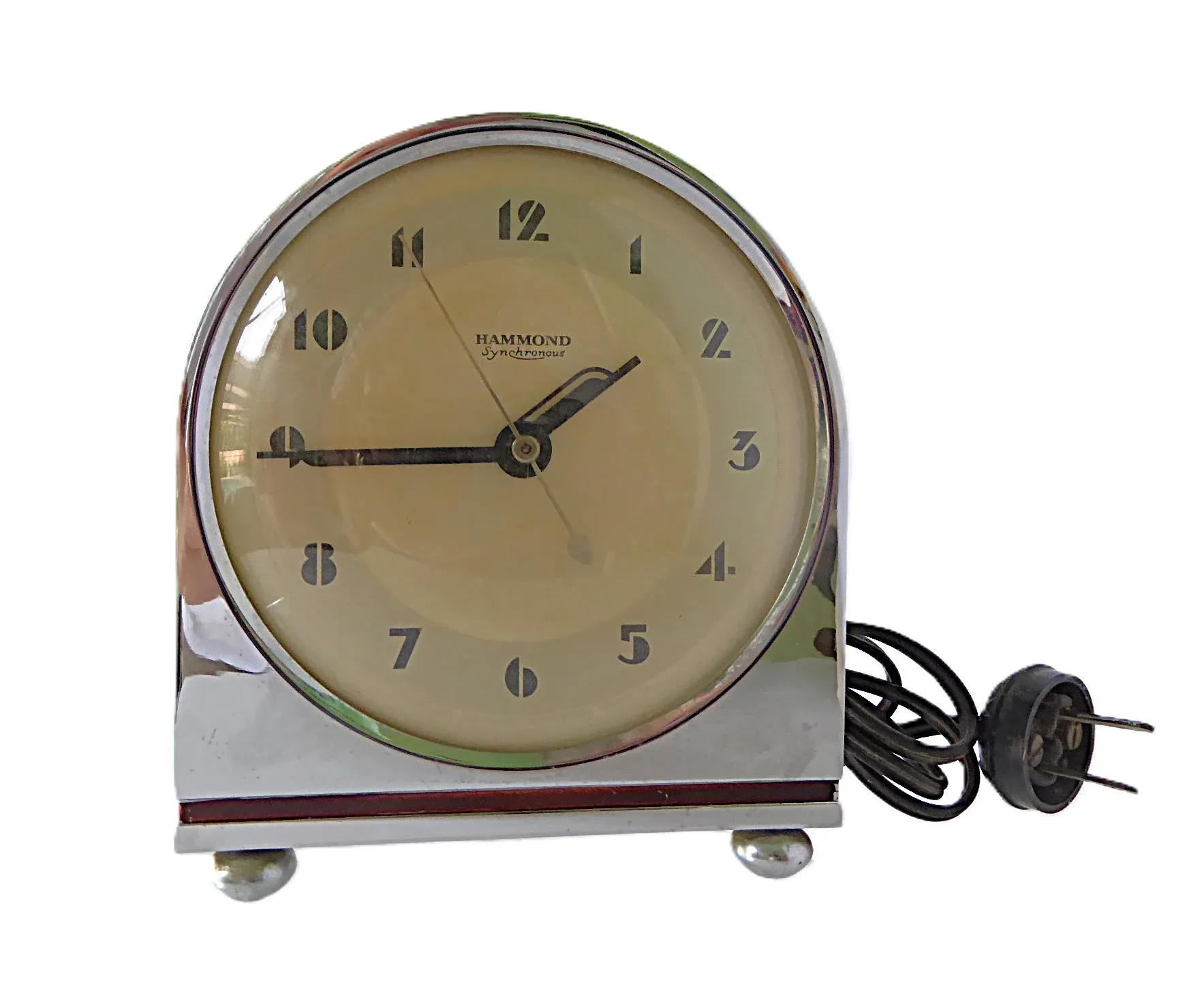インテリア時計 1930's Hammond Synchronous Wall Clock Art Deco