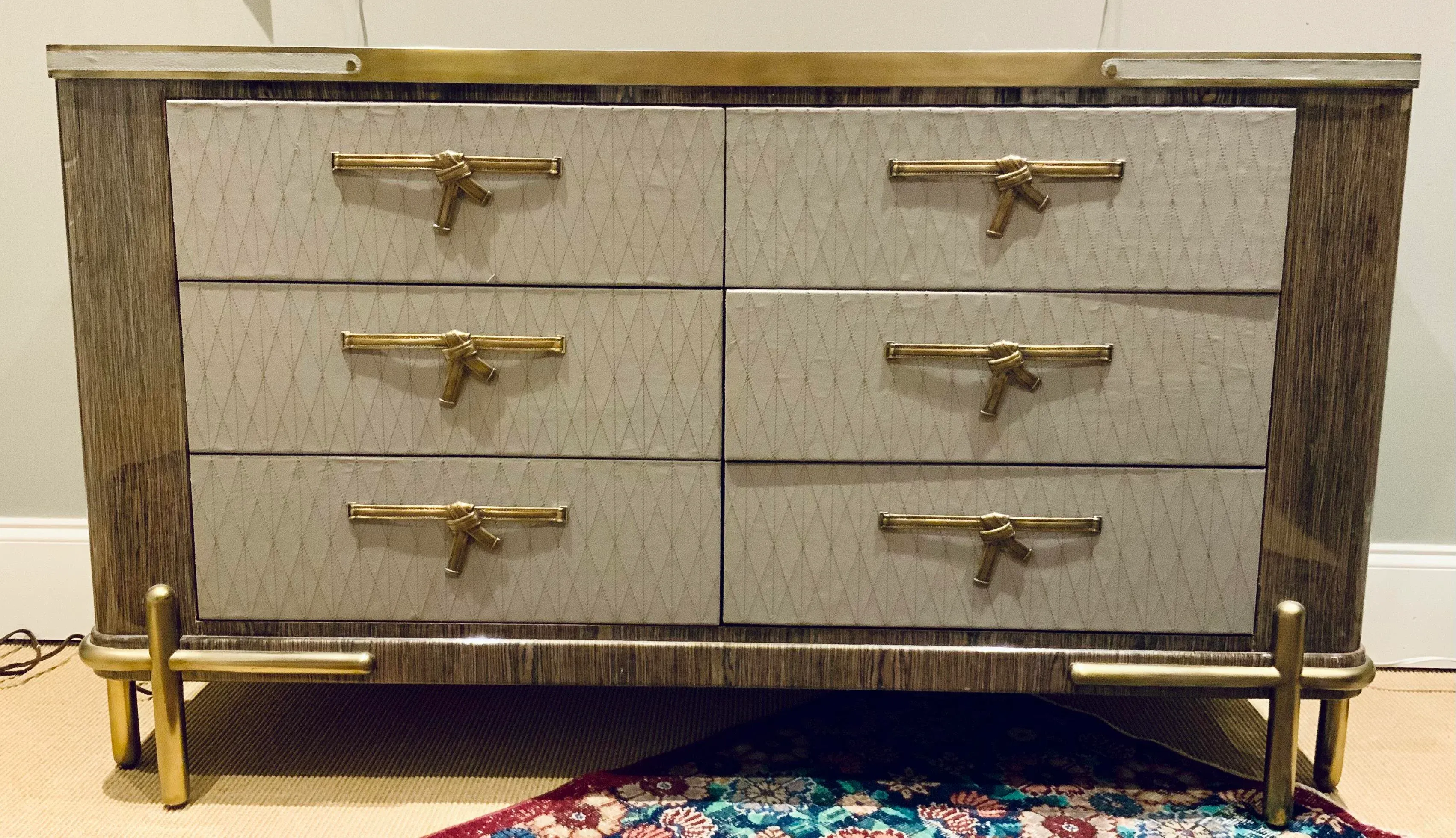Theodore Alexander Modern Iconic Chest of Drawers | Chairish