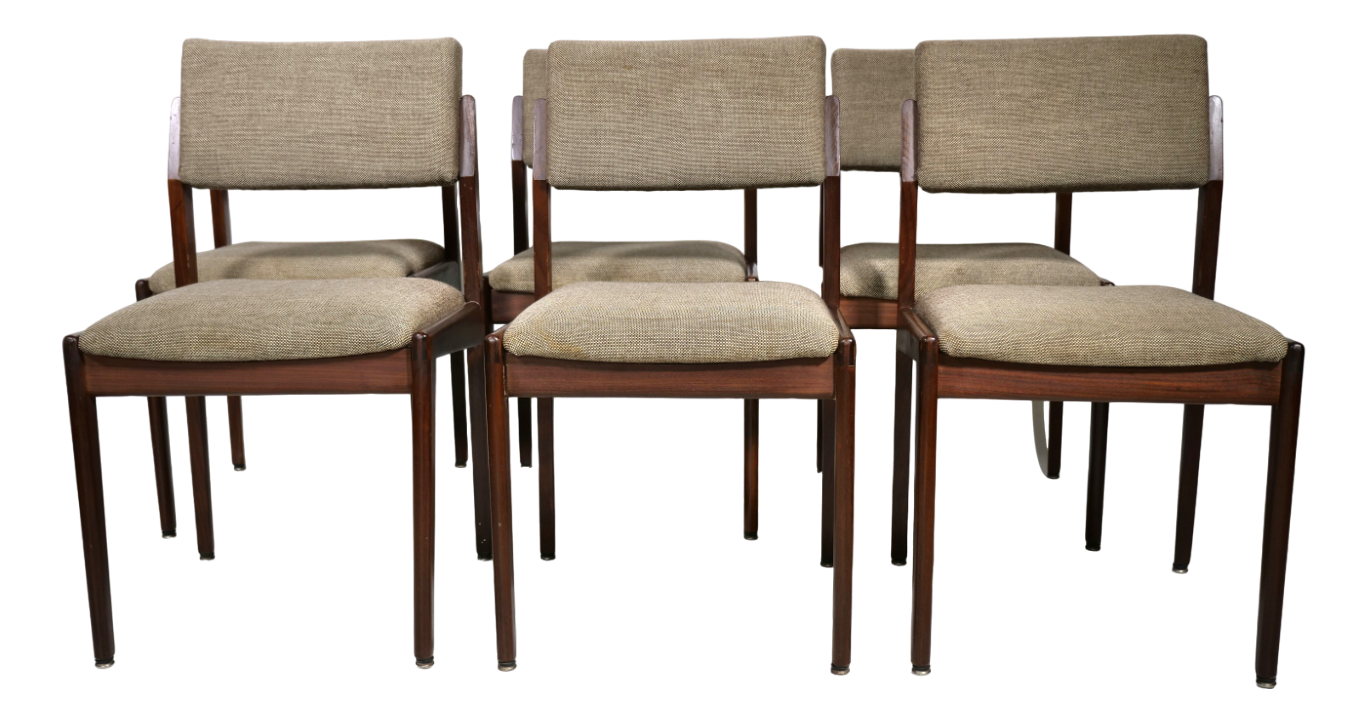 Model 641P Teak Dining Room Chairs by Rudolf Glatzel for Thonet, 1962, Set of 6
