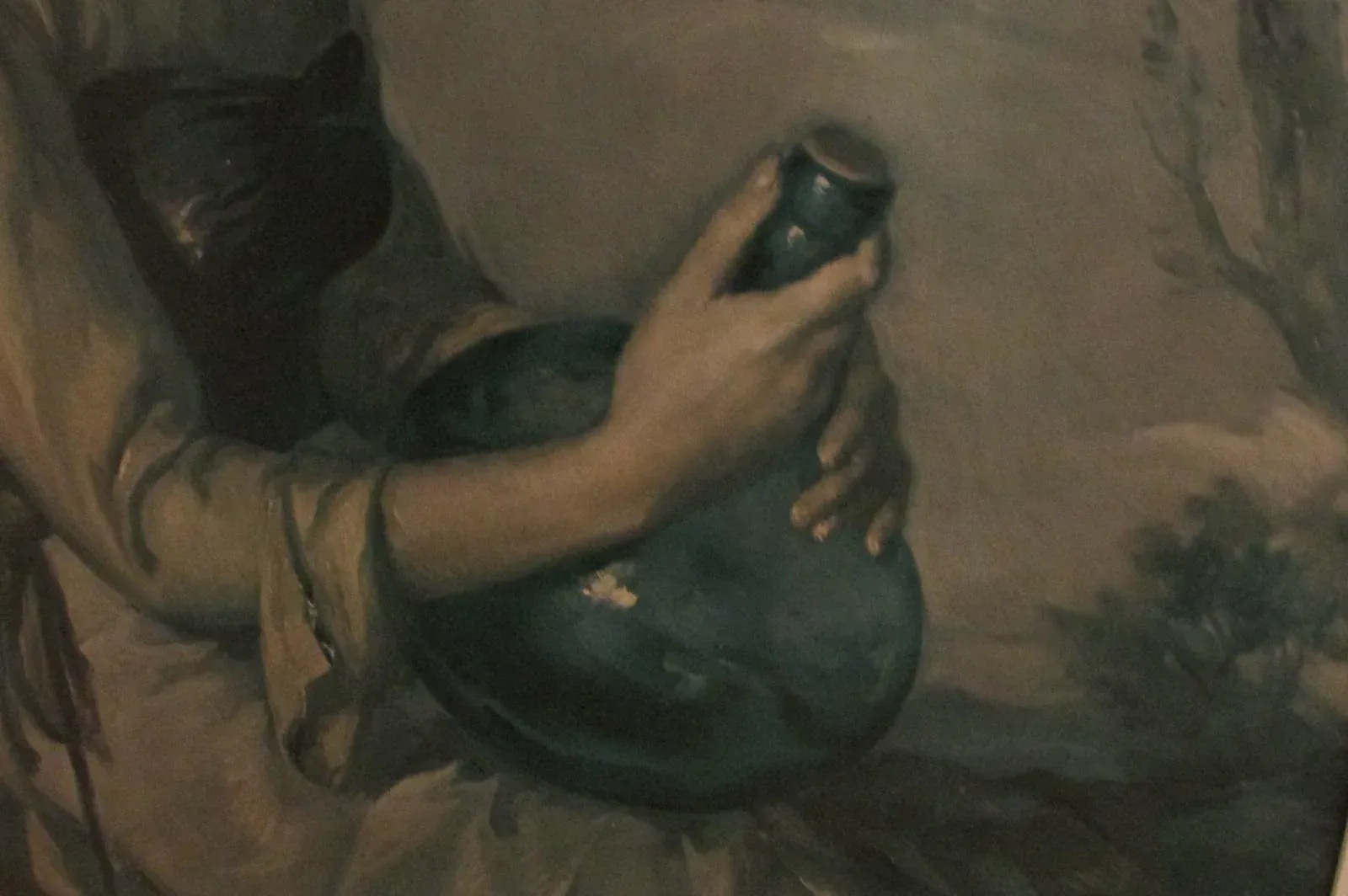Francisco Ribera, Portrait of Woman, 1966, Oil on Panel
