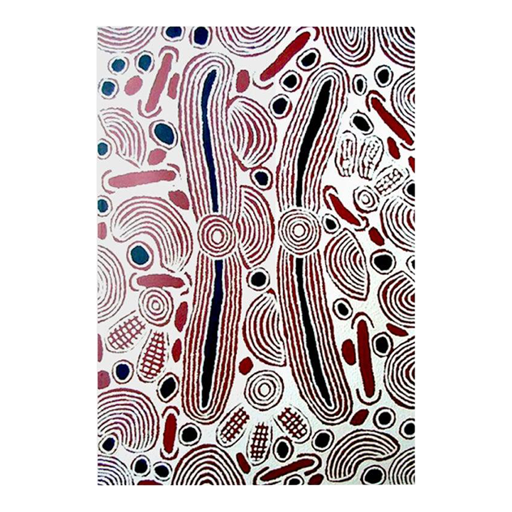 Mid 20th Century Modern Aboriginal Painting by Australian Artist