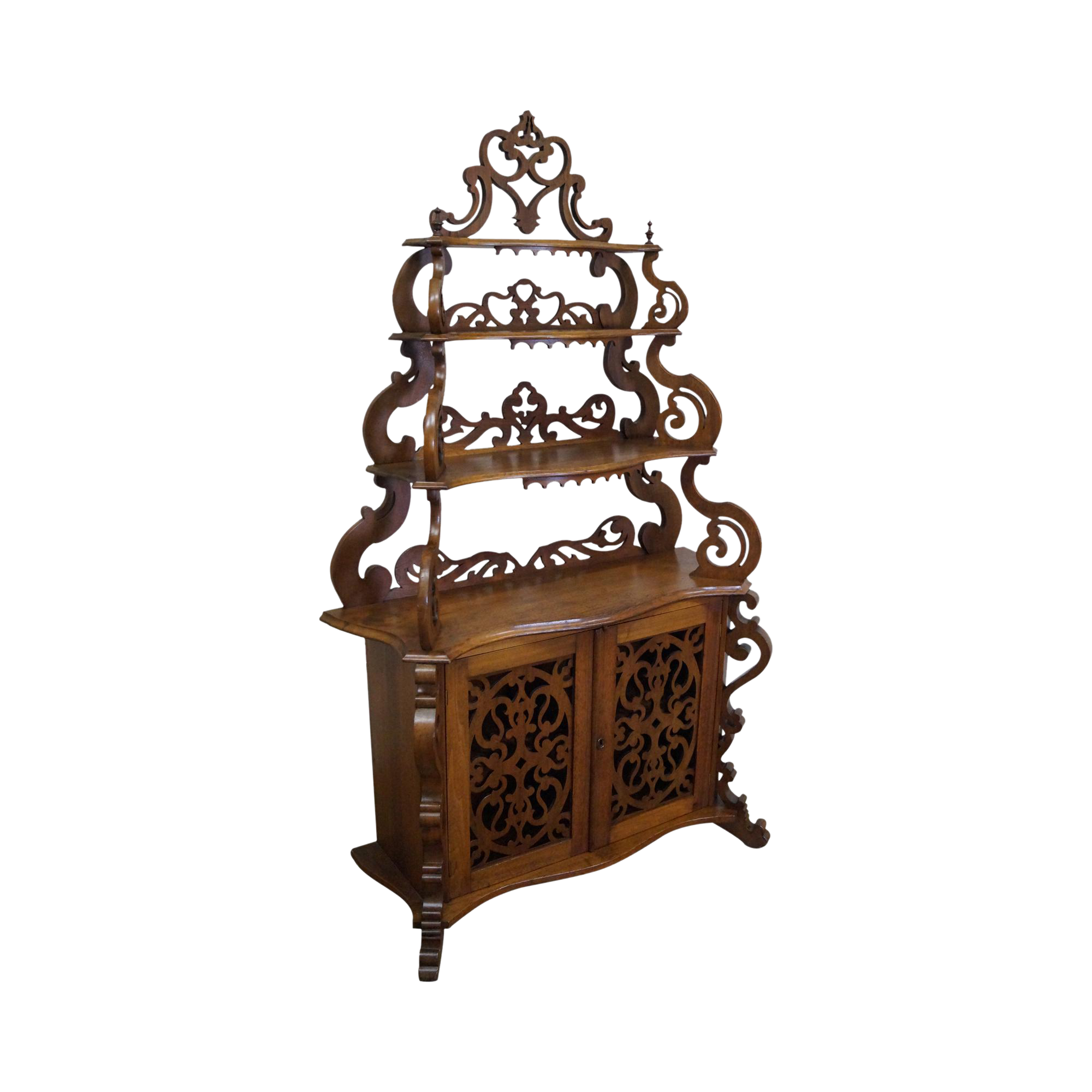 Antique Victorian Walnut Etagere Chairish