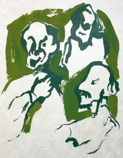 1962 Francisco Bores Original Lithograph 15 Mourlot Freres
