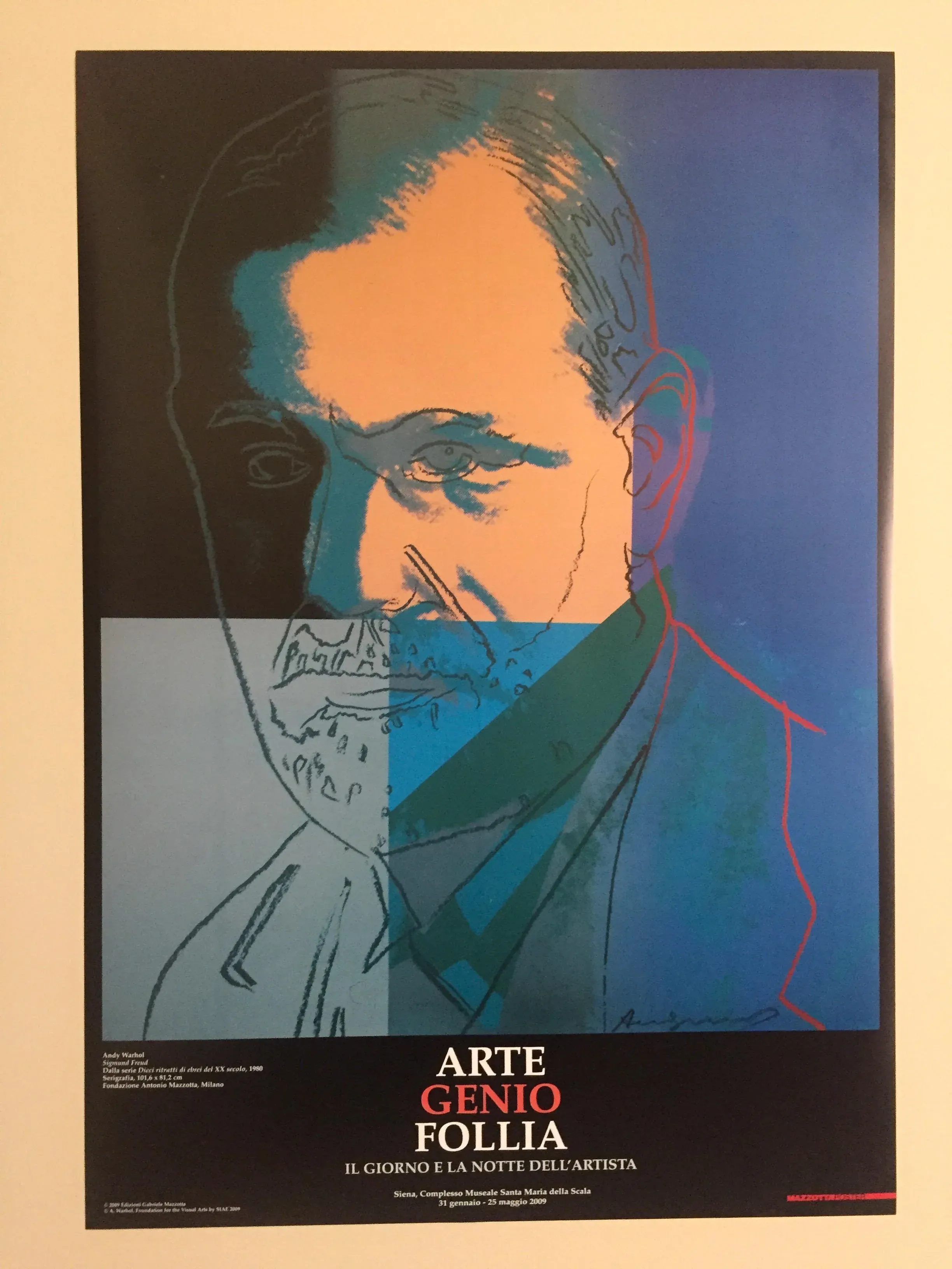 Andy Warhol Foundation Lithograph Print Collector's Italian