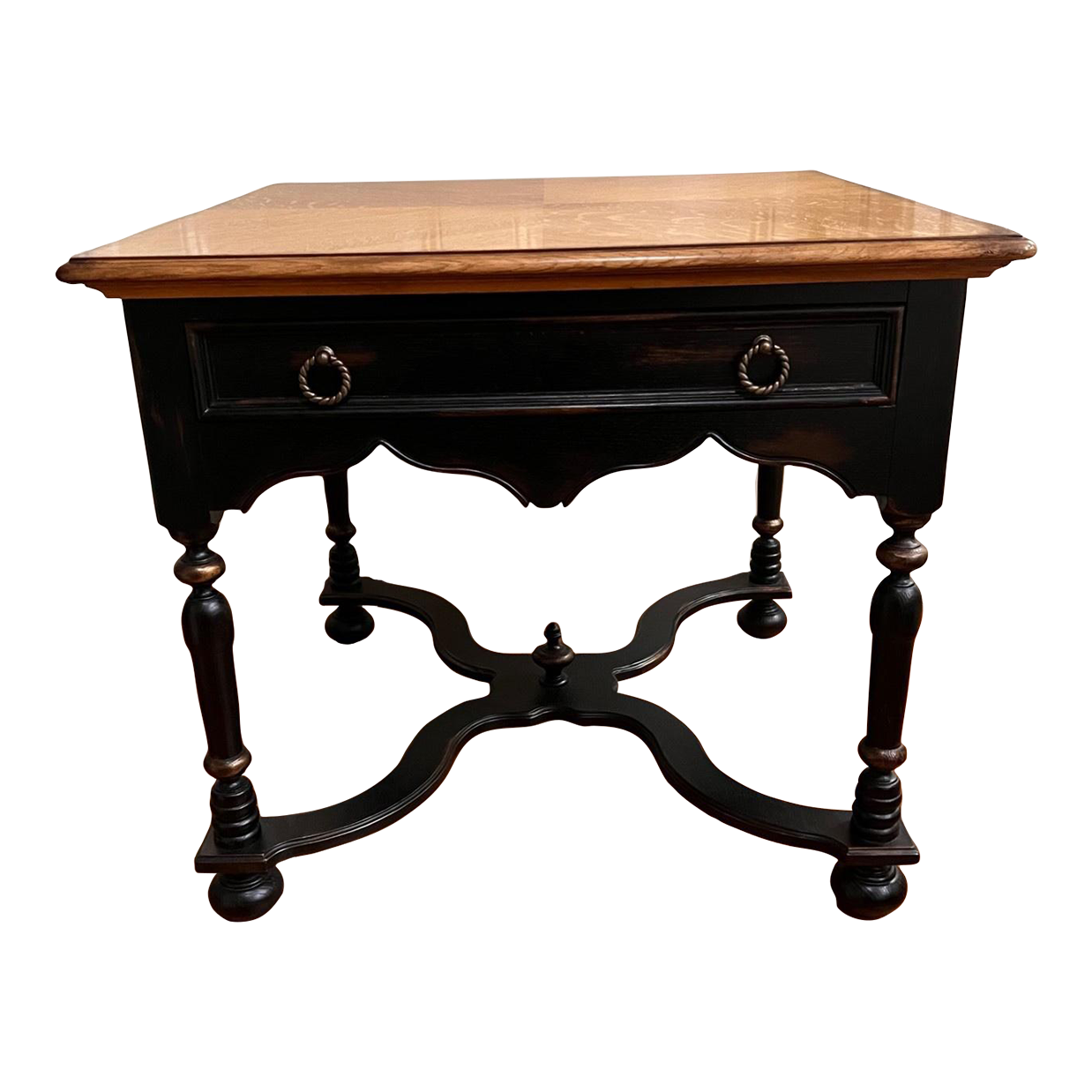 1990s Drexel Heritage Royal Country Retreats Side Table Chairish