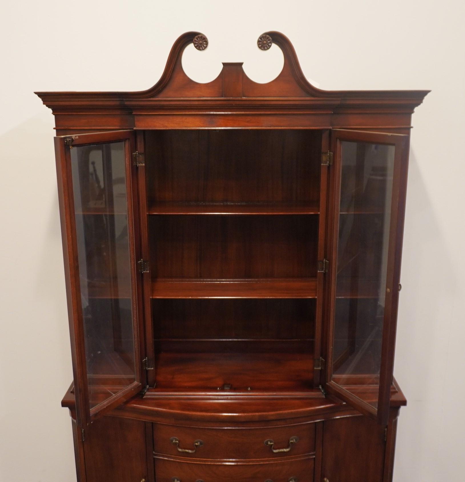 Georgetown Galleries Mahogany Traditional Duncan Phyfe Style 48