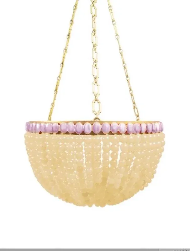 LV PERFUMEMerida La Blanca Chandelier by Marjorie Skouras Design