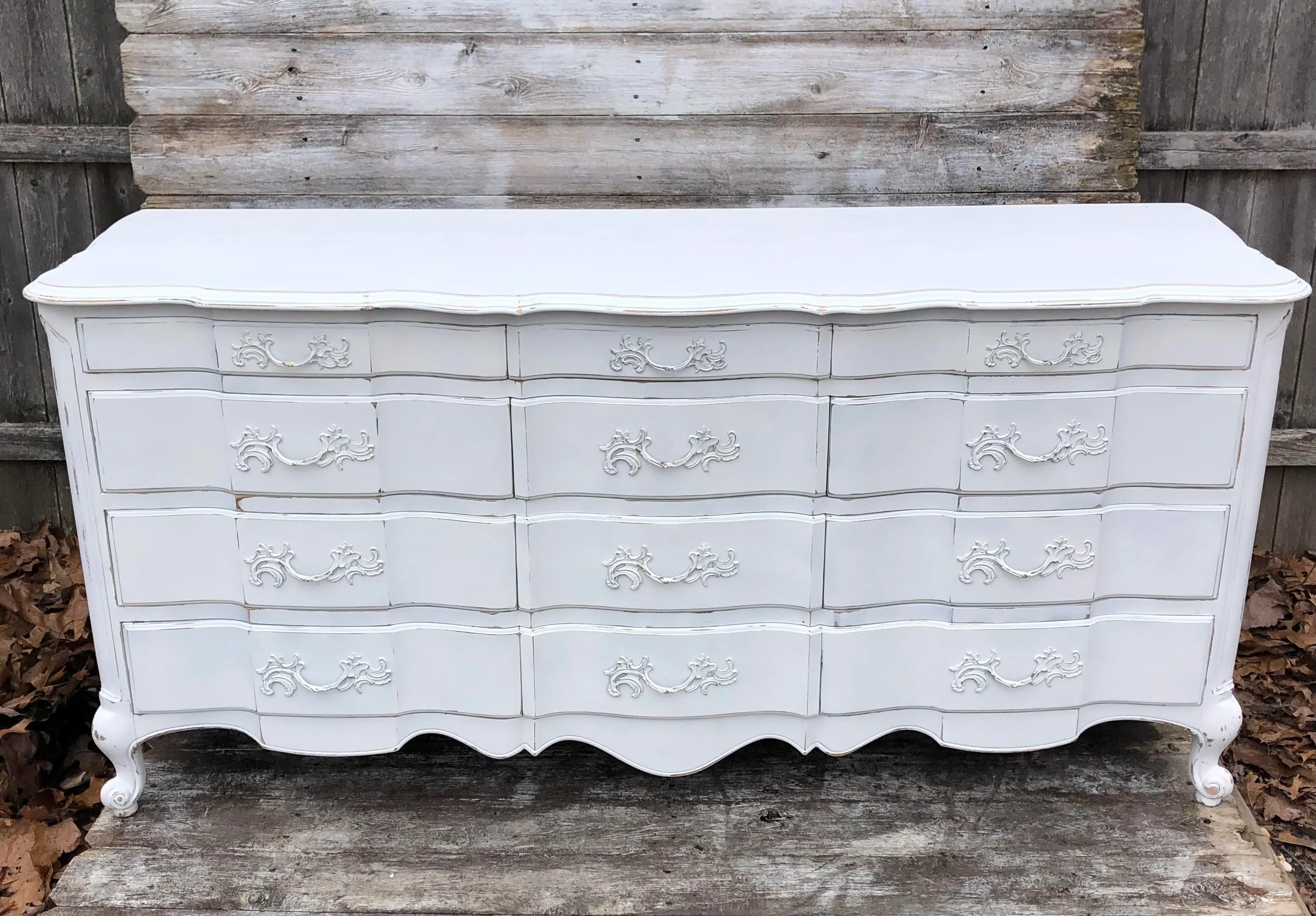 White furniture company french provincial dresser outlet