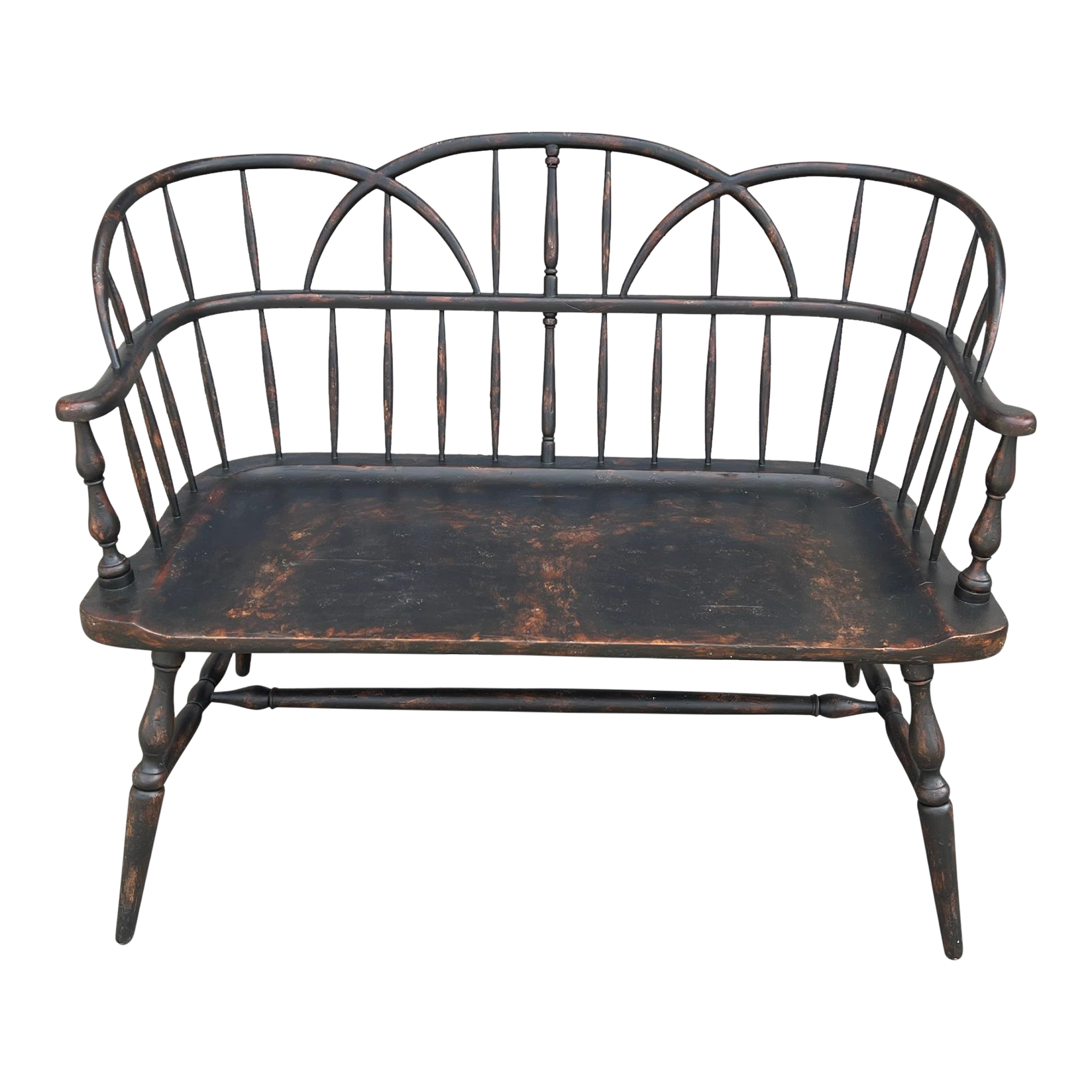 Theodore Alexander Hoop Back Bench Chairish