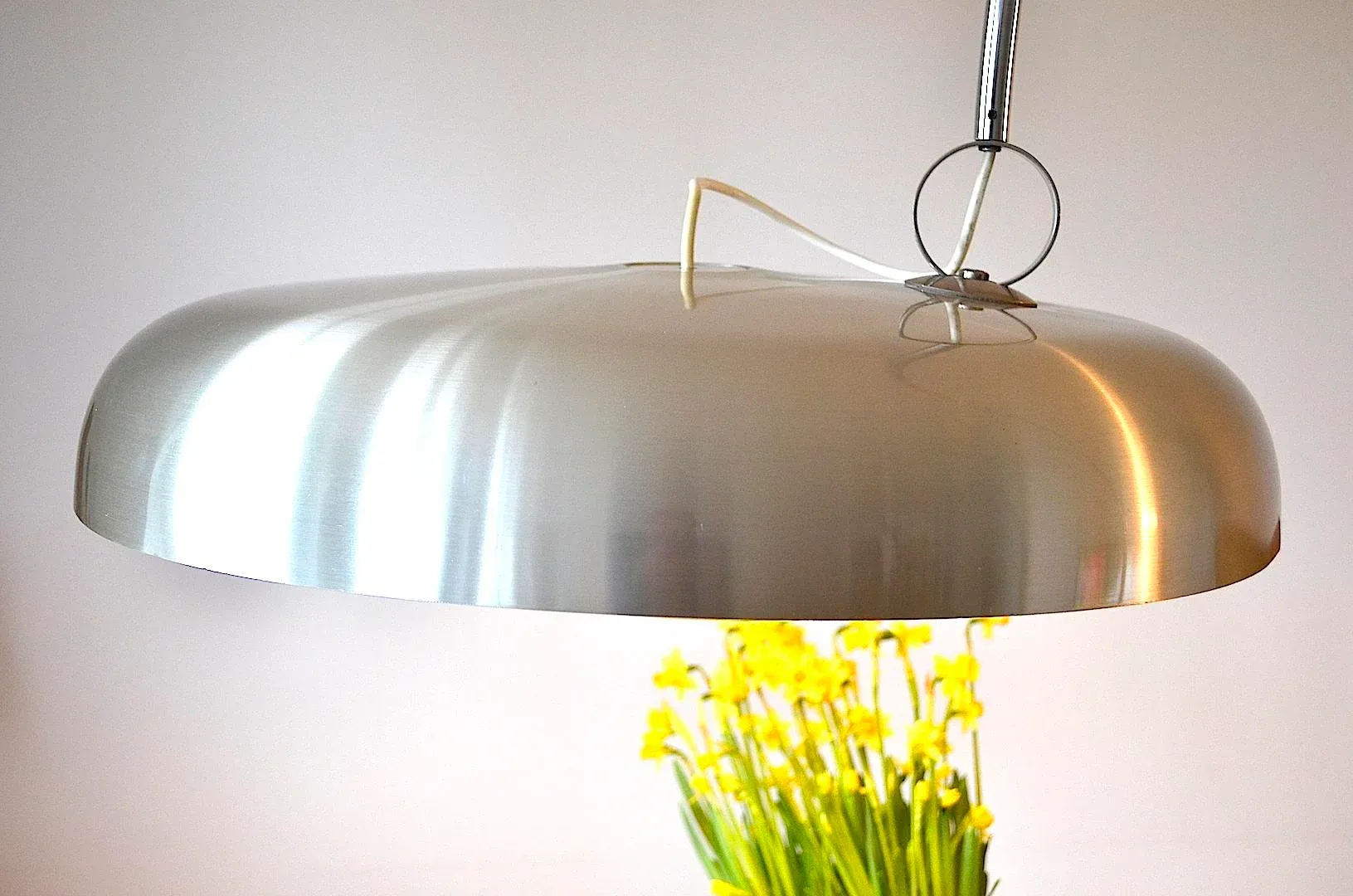 Italian Clamped Bowing Lamp by Pirro Cuniberti for Sirrah Imola, 1970s