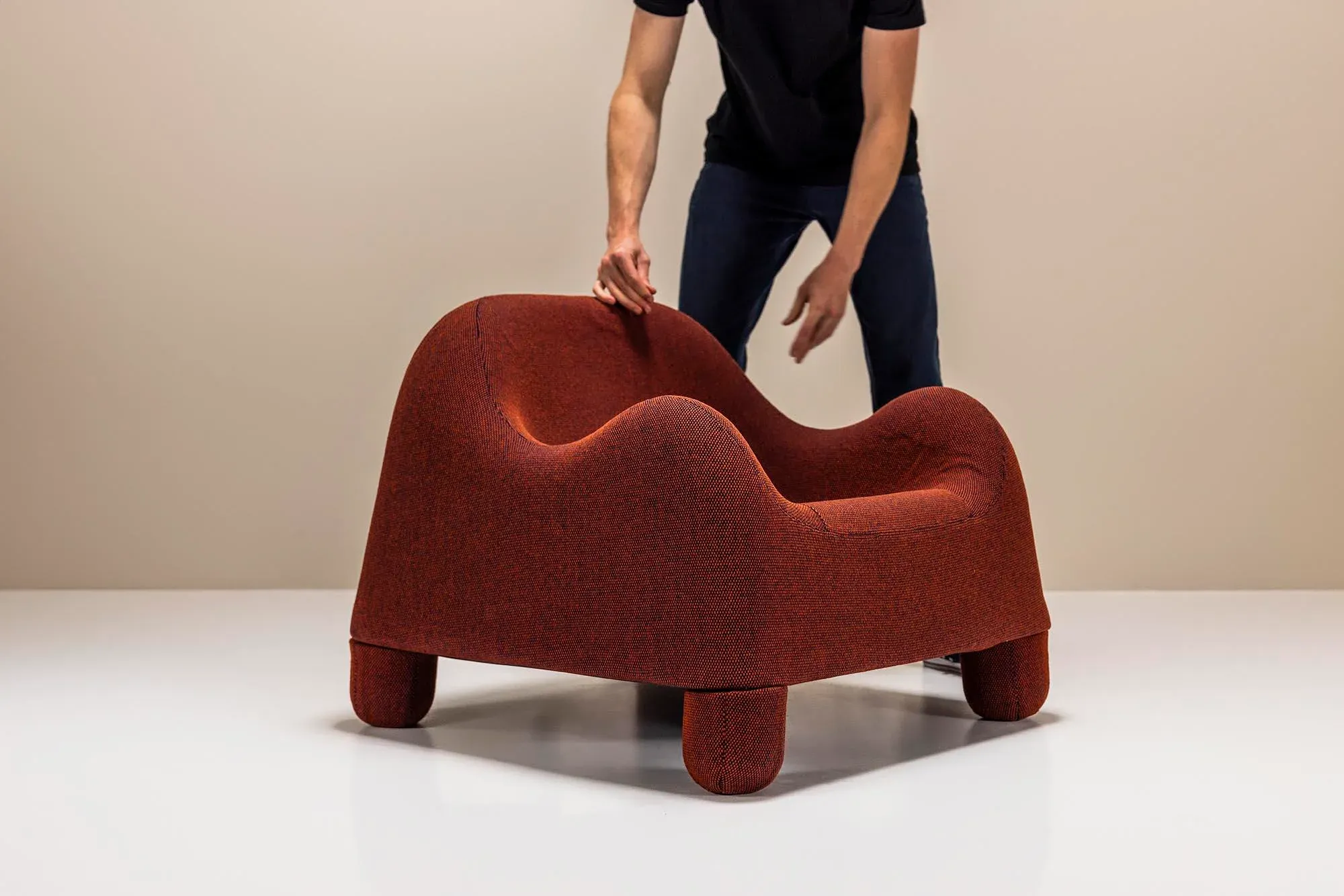 Early Edition Gomma Chair by De Pas, Durbino E Lomazzi for BBB