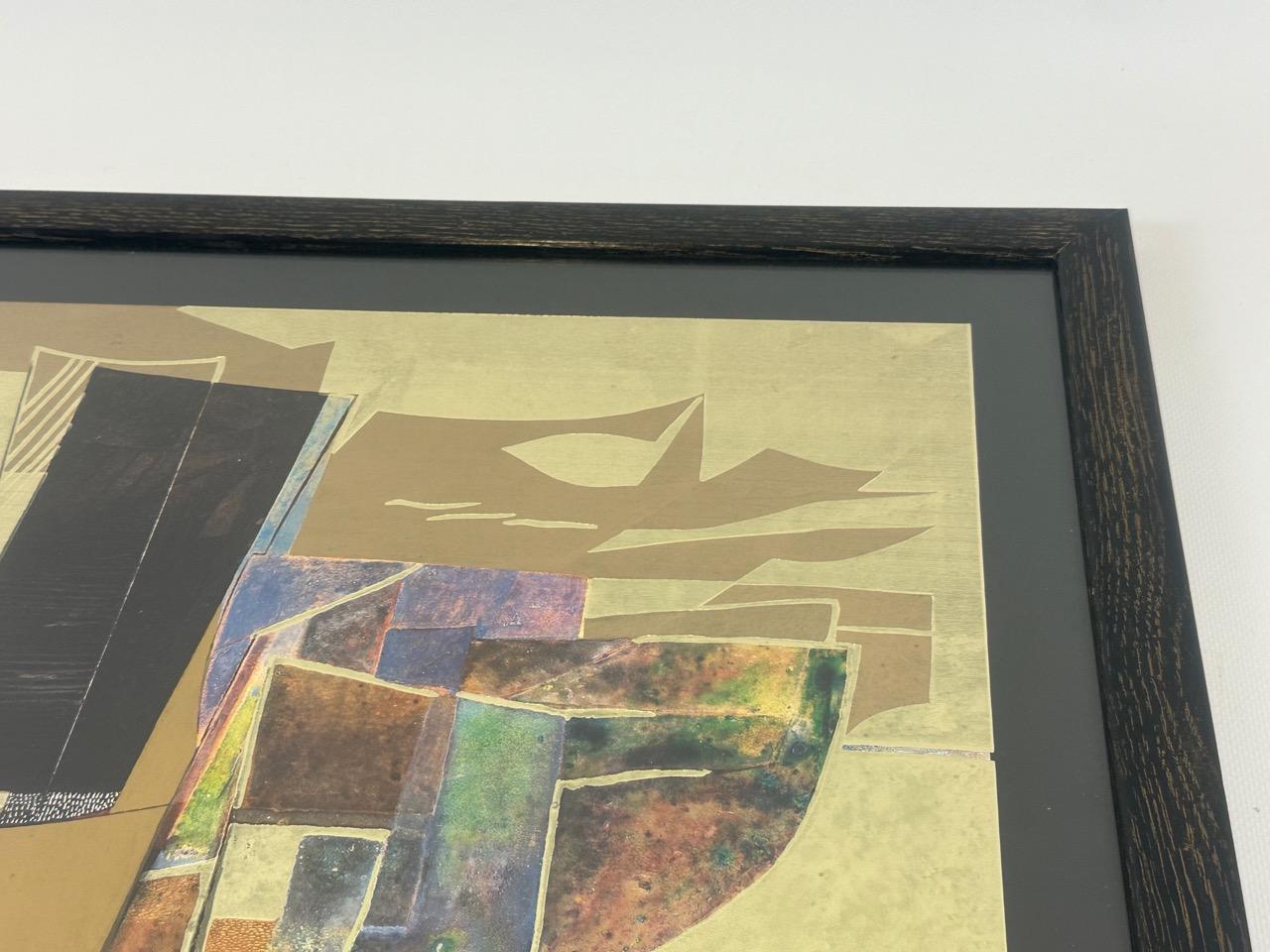 Lisa Van Der Zee, Abstract Composition, 1980s, Lithograph | Chairish