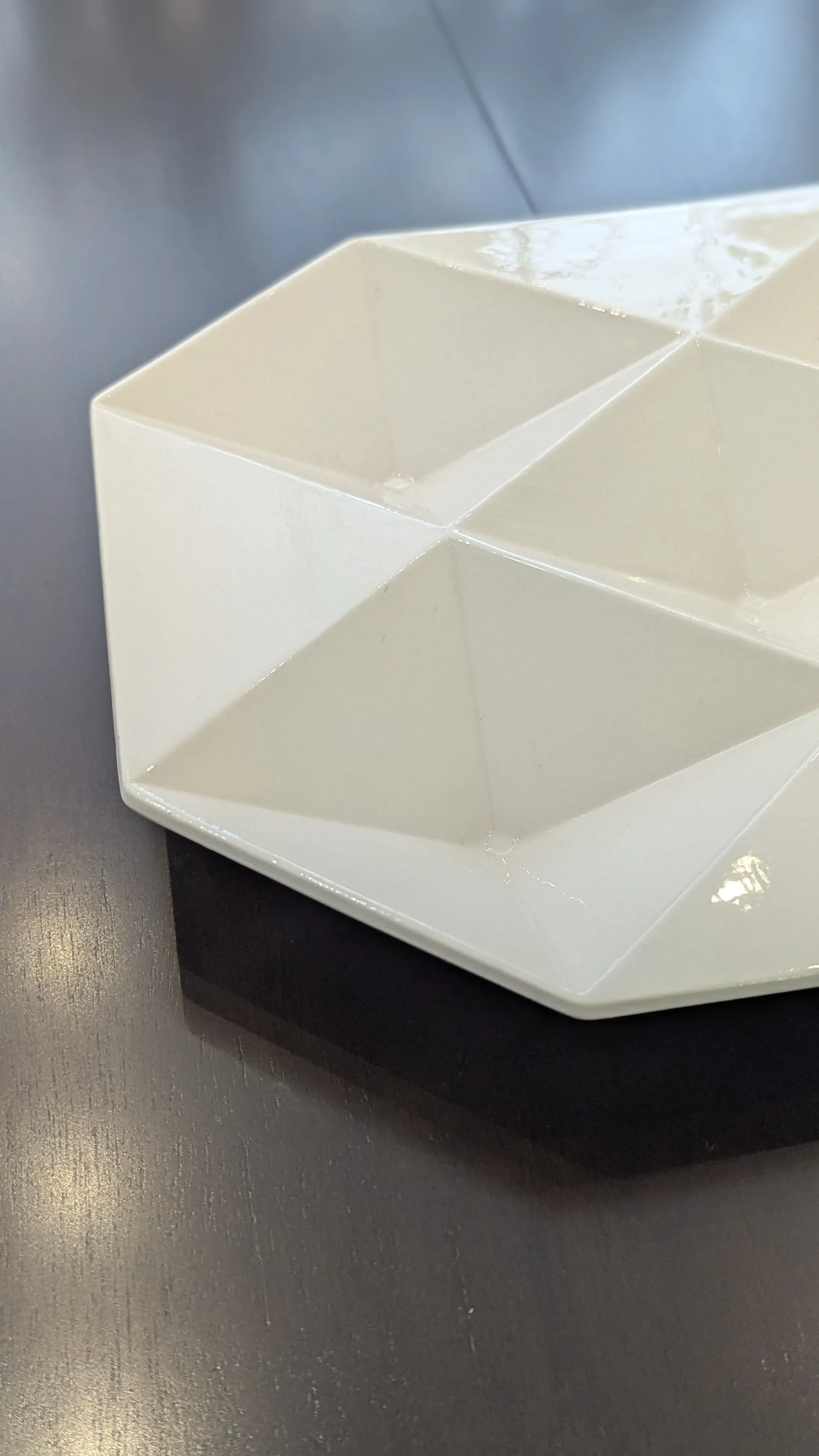 Kaj Franck for Arabia Finland — Vintage Origami White Plate (Mid