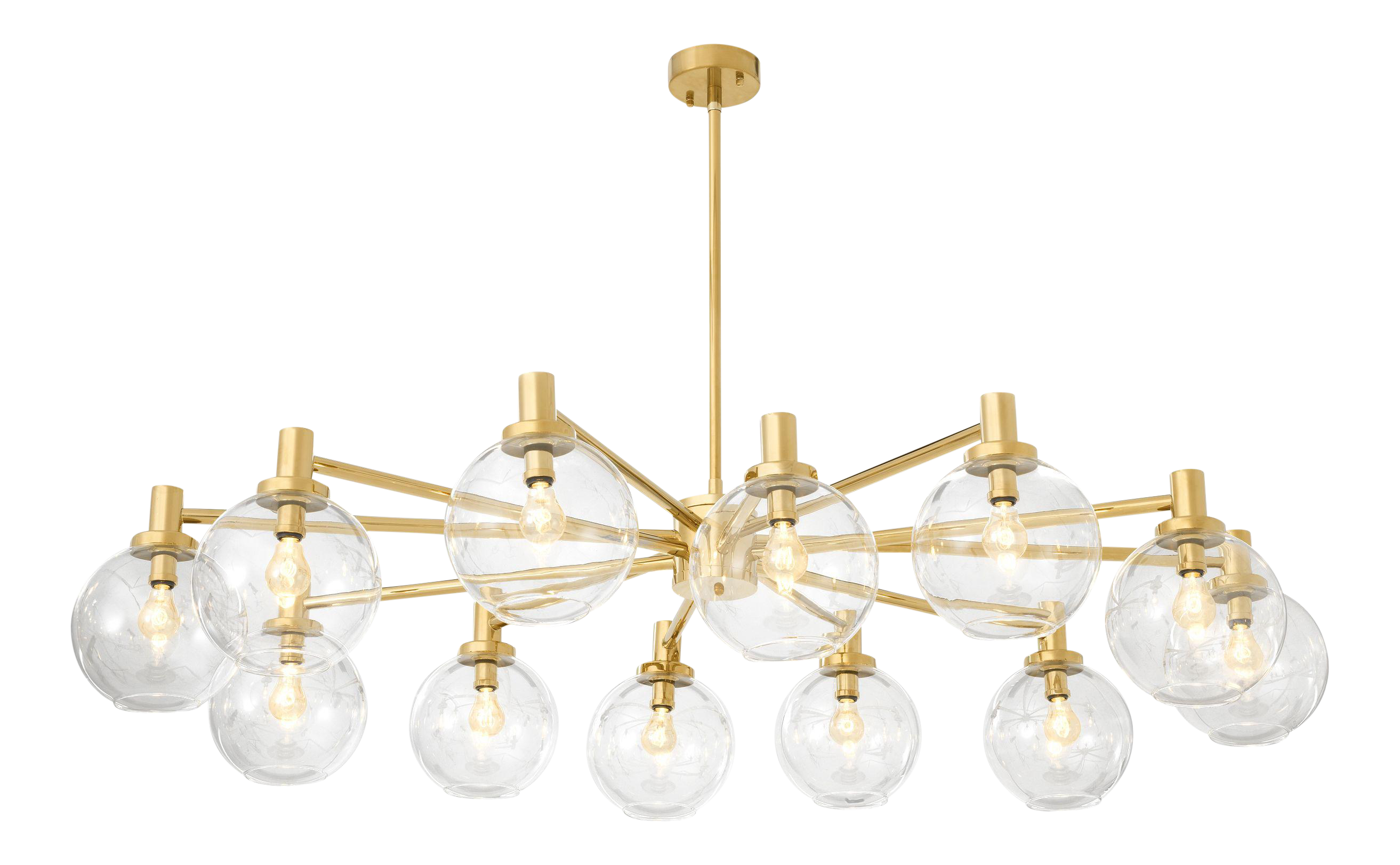 Modern Bulb Chandelier Eichholtz Selva Chairish
