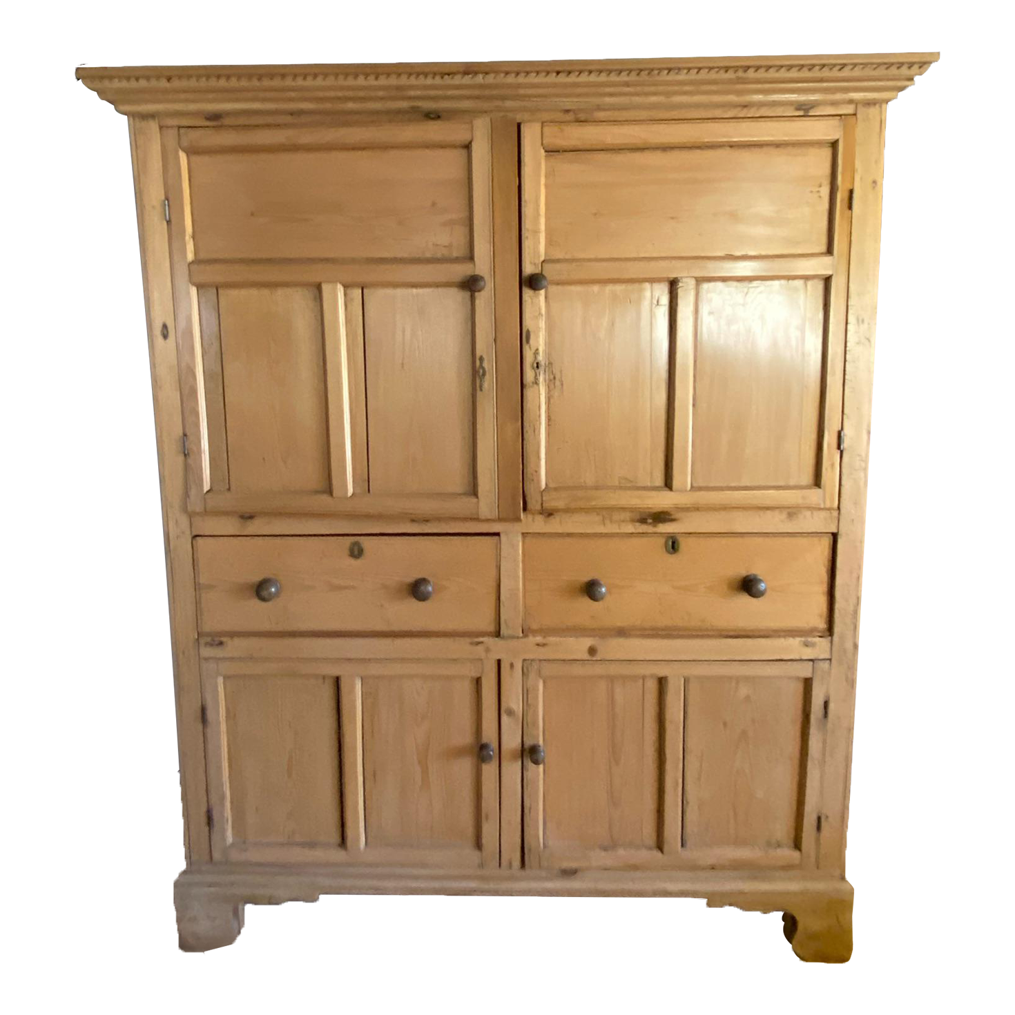 1920s Pine Pantry Armoire Chairish