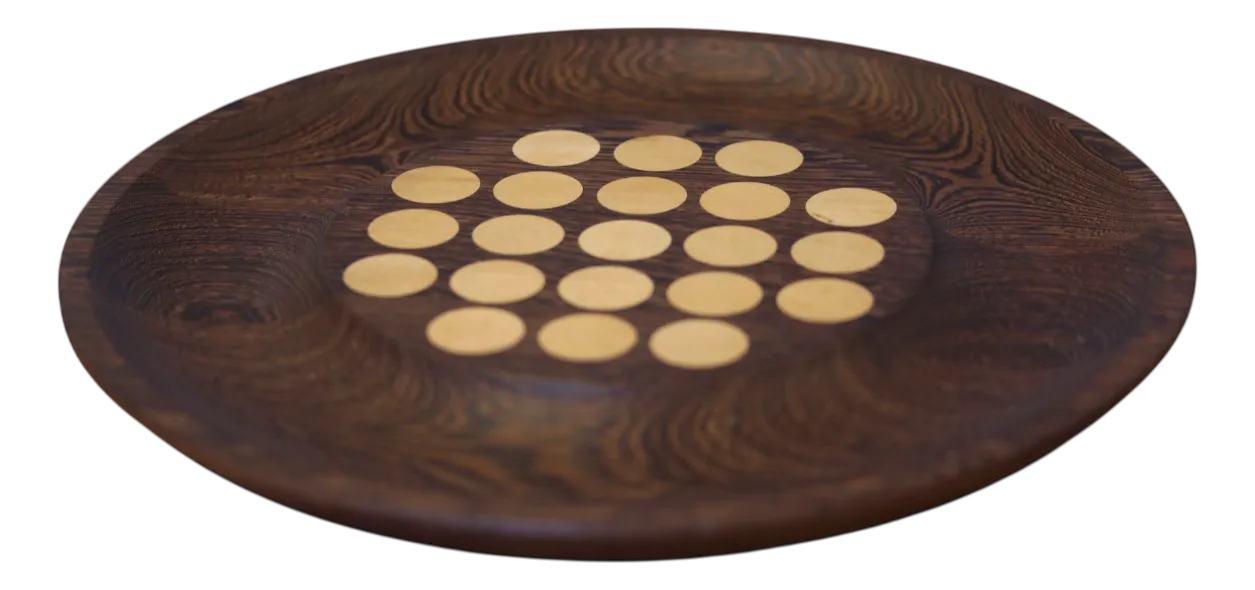 Wenge and Oak Tray by Theodor Skjode Knudsen for Skjøde Skjern