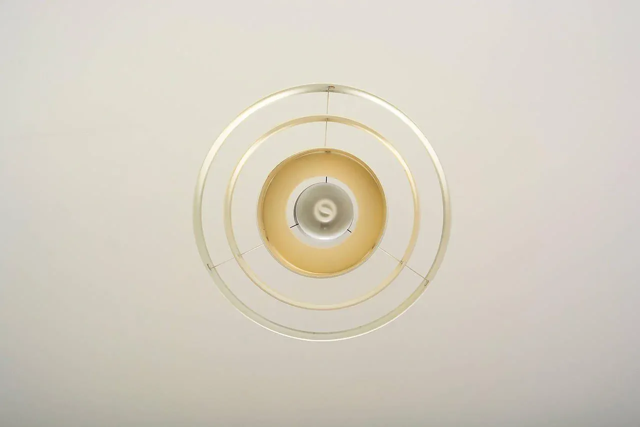 Architectural Aluminum Shade Hanging Lamp