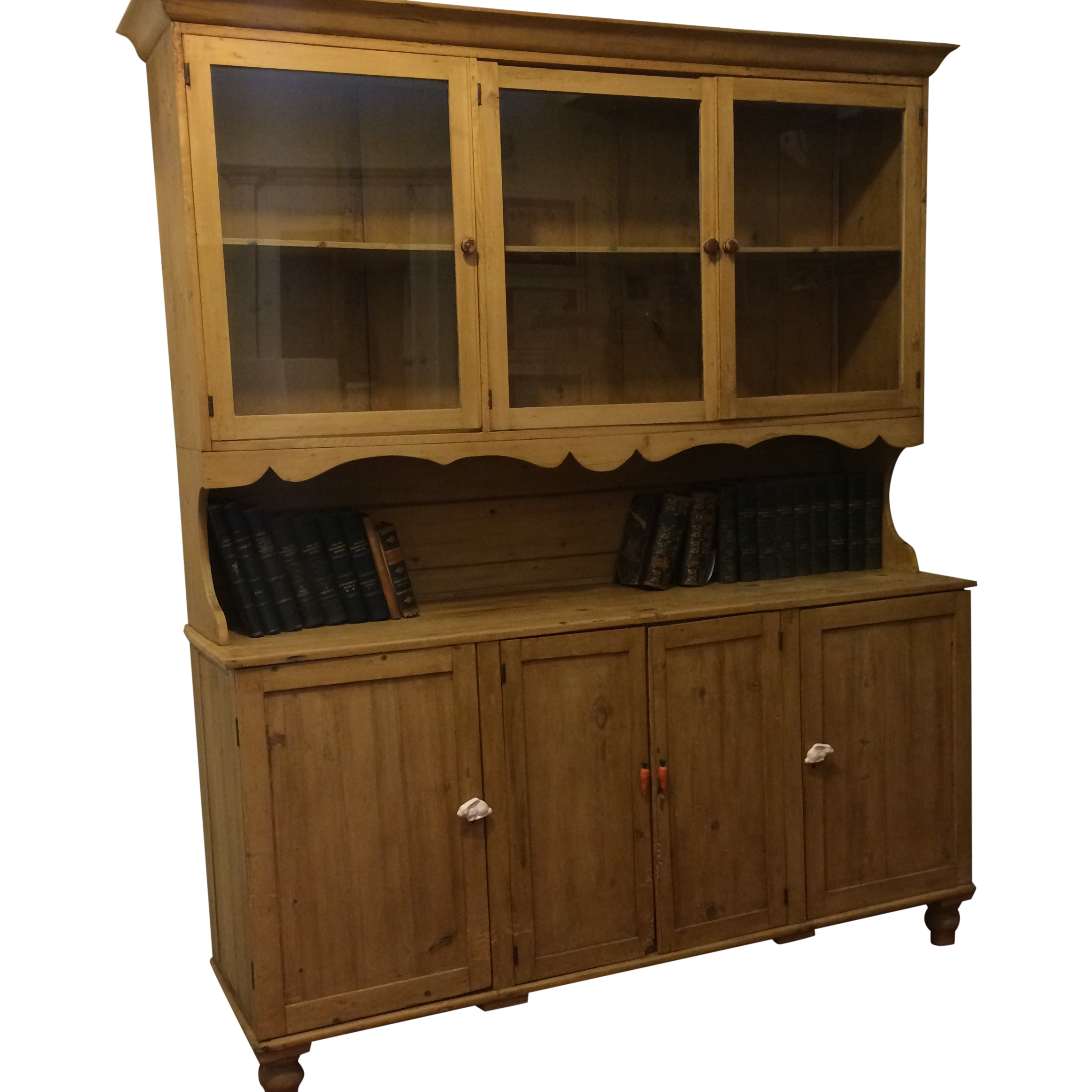 Traditional Pine Hutch Chairish