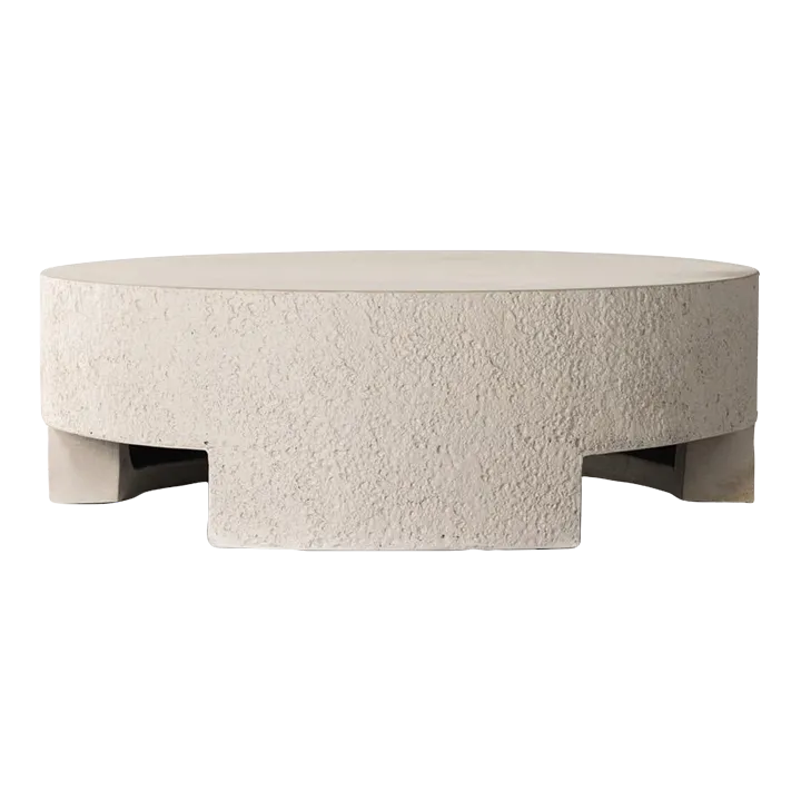 Four Hands Kember Outdoor Coffee Table, Blanc White | Chairish