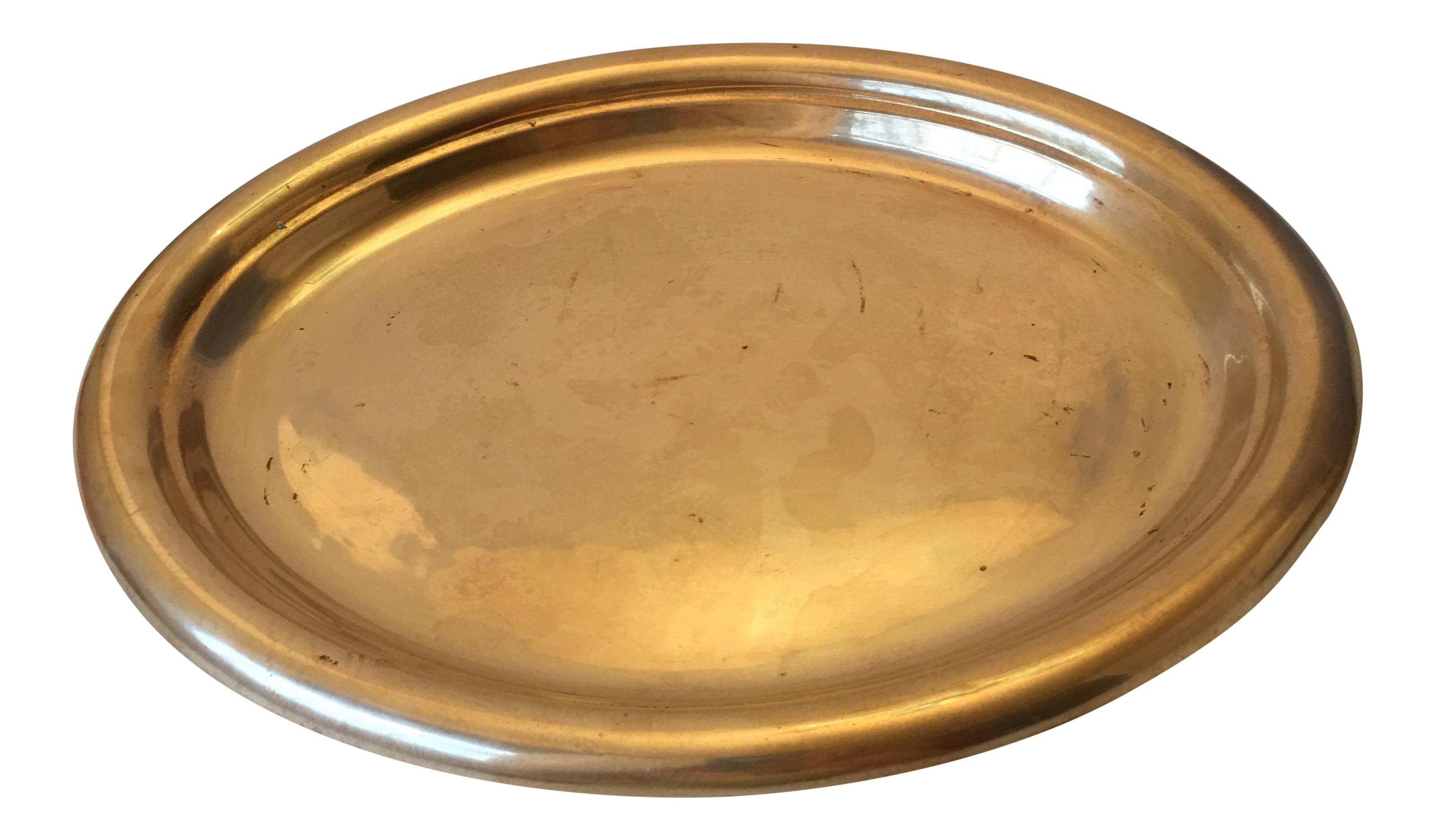 Oval Brass Tray Chairish