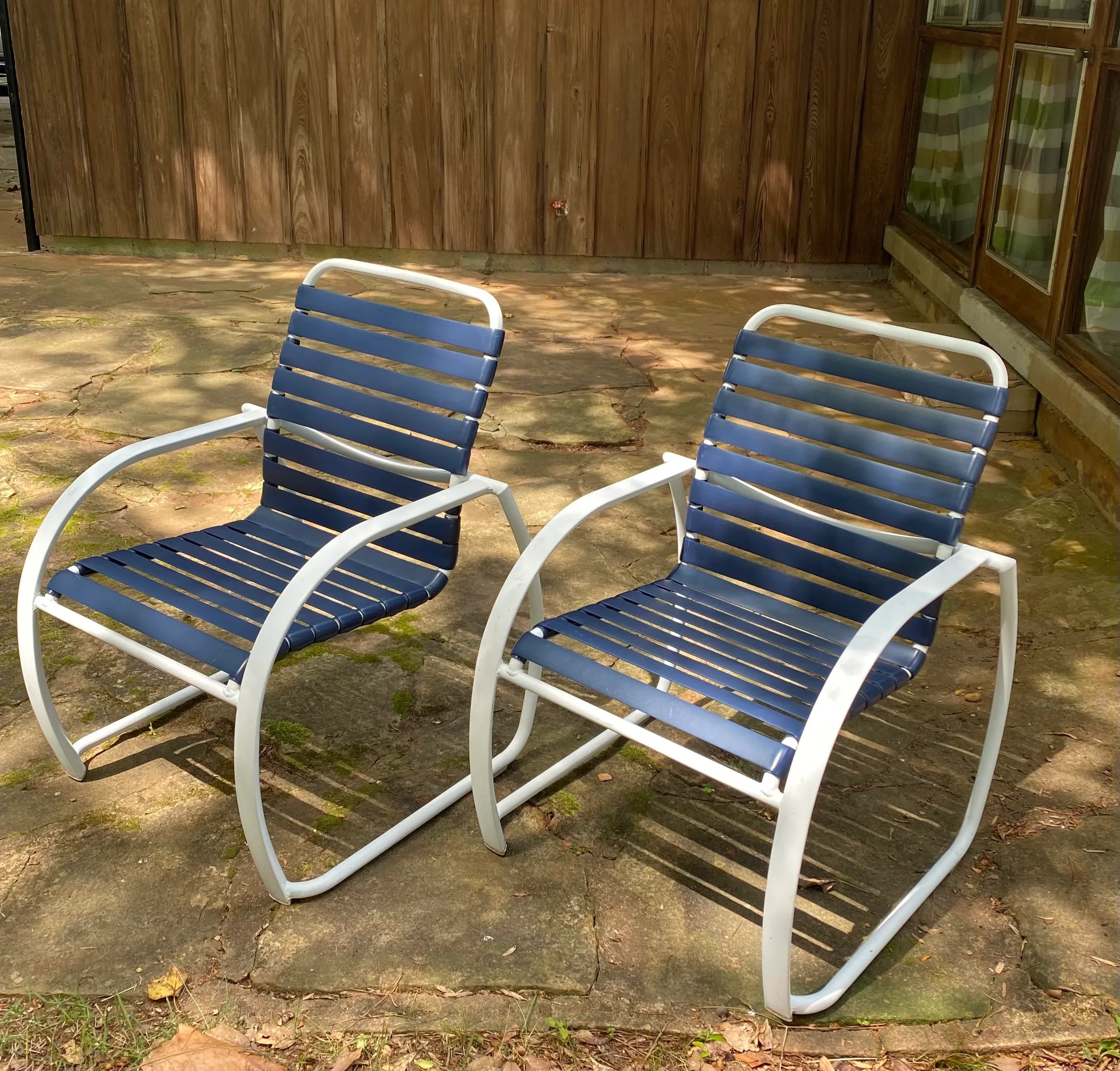 Aluminum strap chairs store