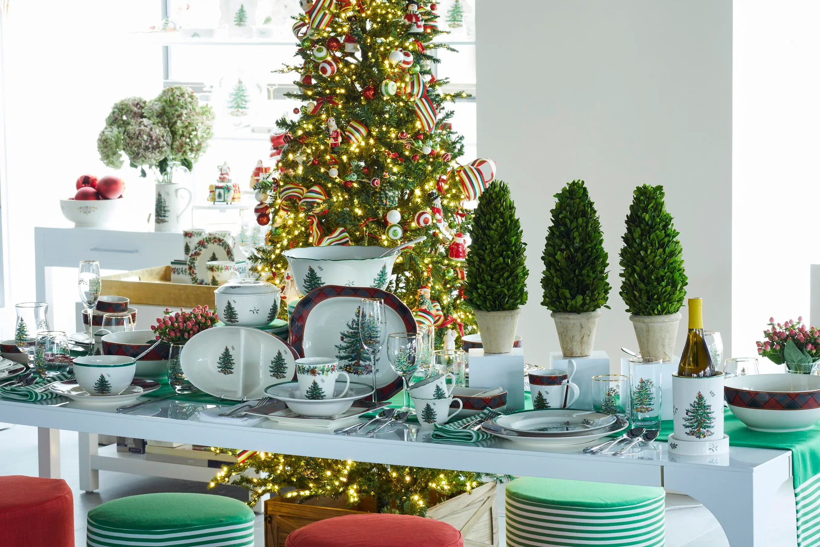 Christmas Tree Childrens Christmas Dinner Plate Spode Christmas