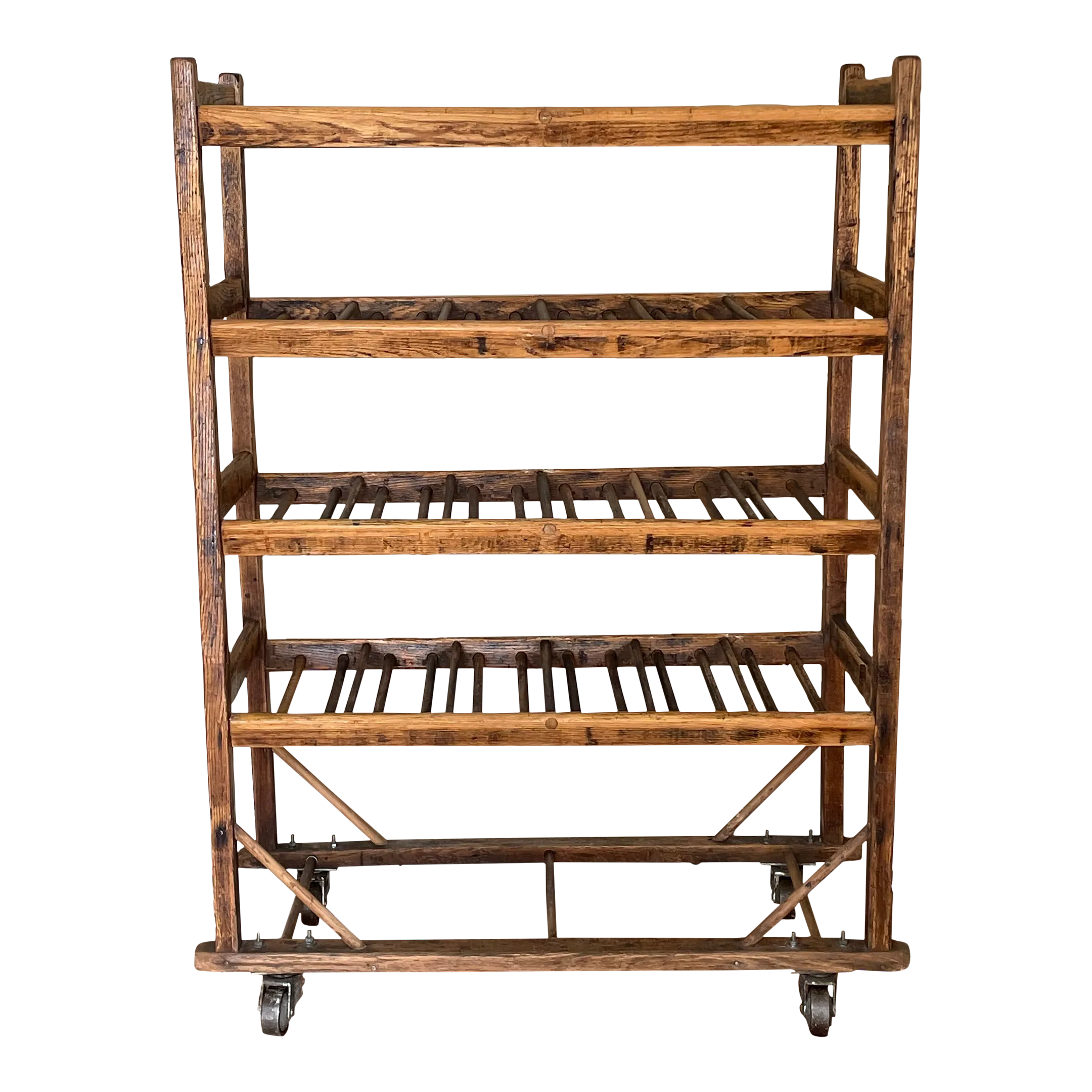 Mid century bakers rack sale