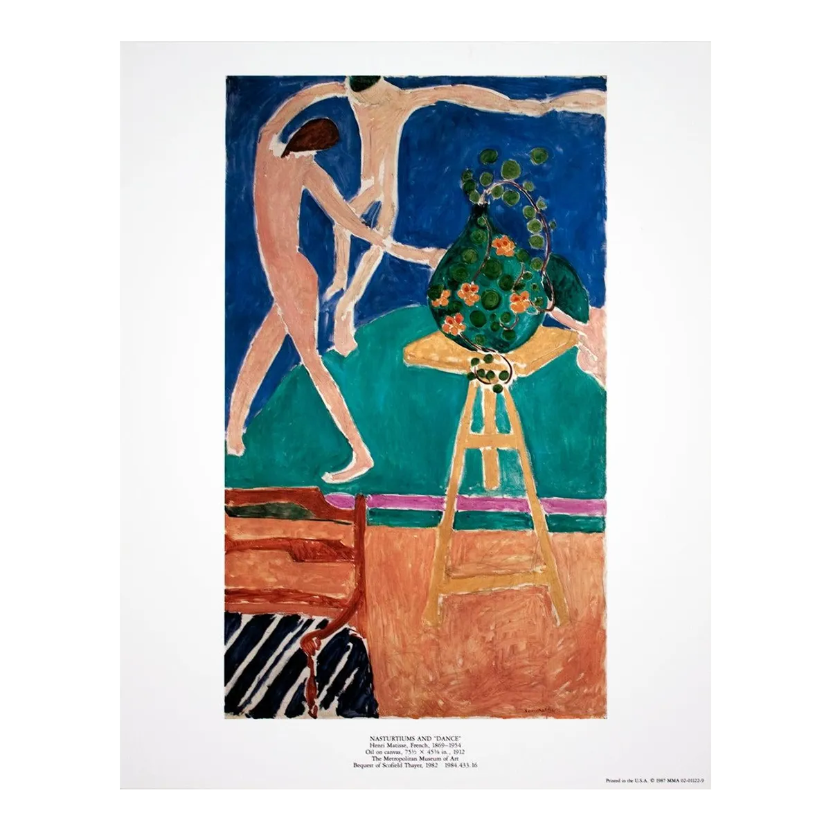 1987 Henri Matisse \'Nasturtiums and \