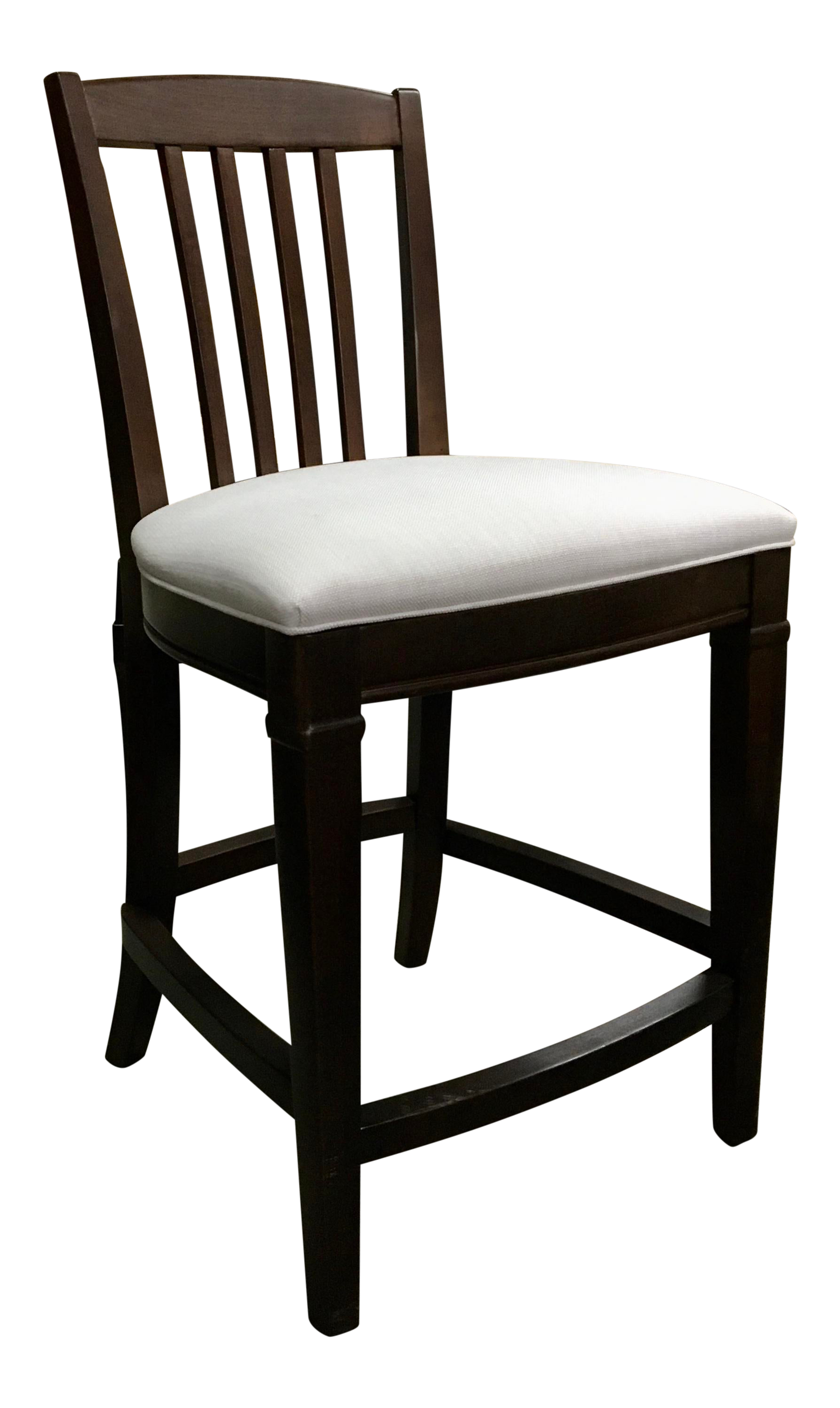 Thomasville Furniture Bridges 20 Slat Back Mocha Dining Room Bar Stool12 Avl Chairish
