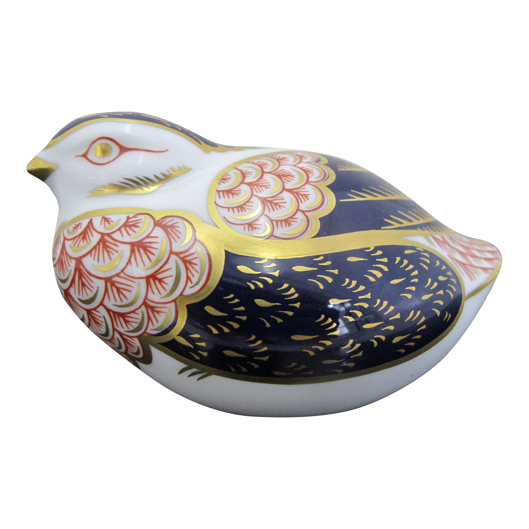 【使用美品】 CROWN DERBY Quail C&S Retired ROYAL CROWN DERBY 3 Piece QUAIL Game Bird TEA SET