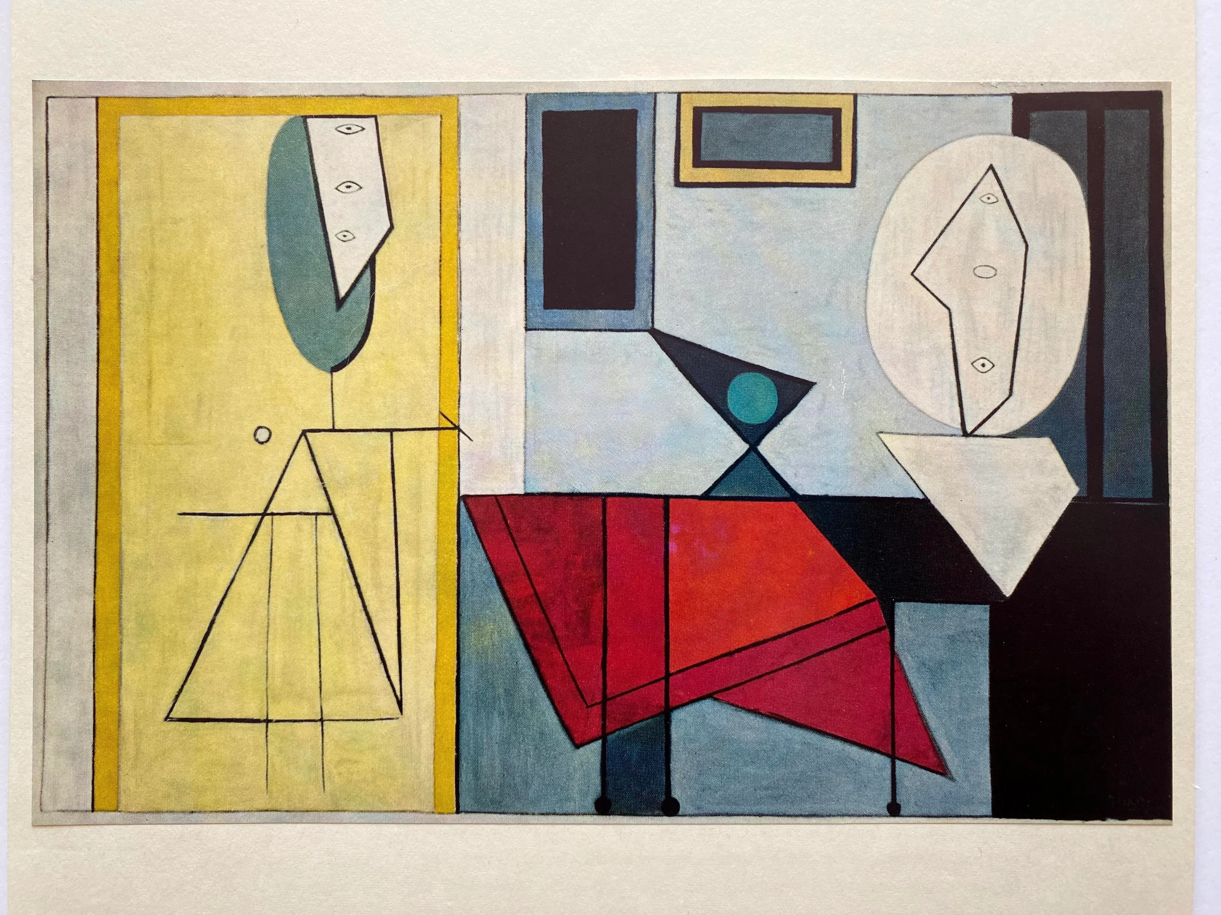 2024年レディースファッション福袋特集 Modernist 1964 Vintage Picasso Pablo Lithograph  Print 版画