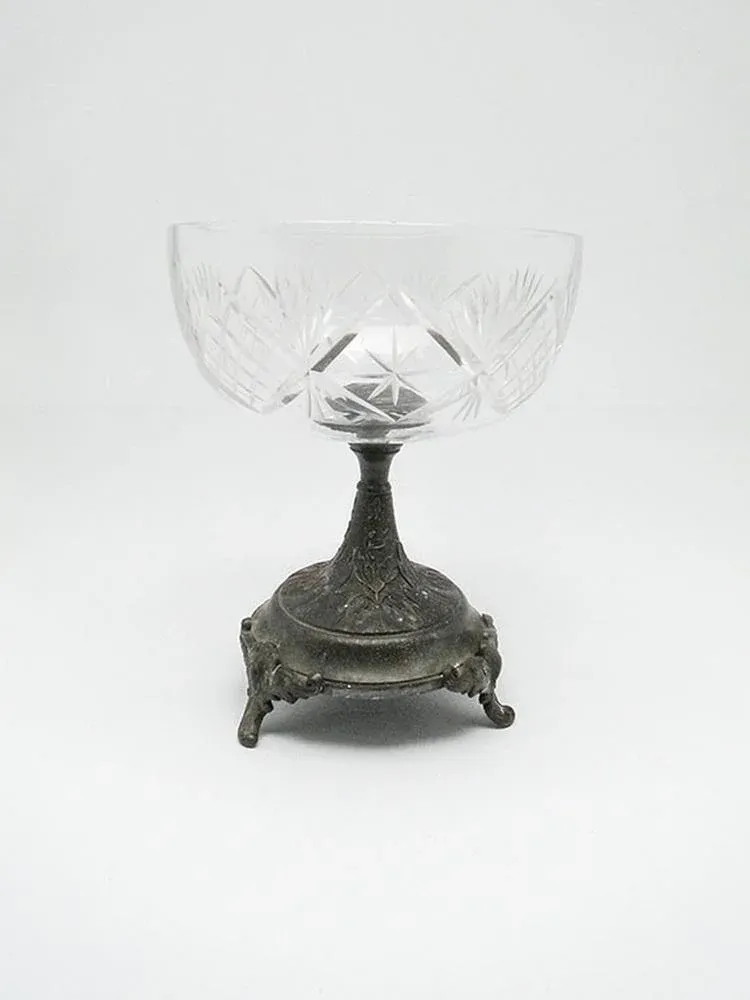 Art Nouveau Former Austro-Hungarian Empire Bowl on Stand, 1900s