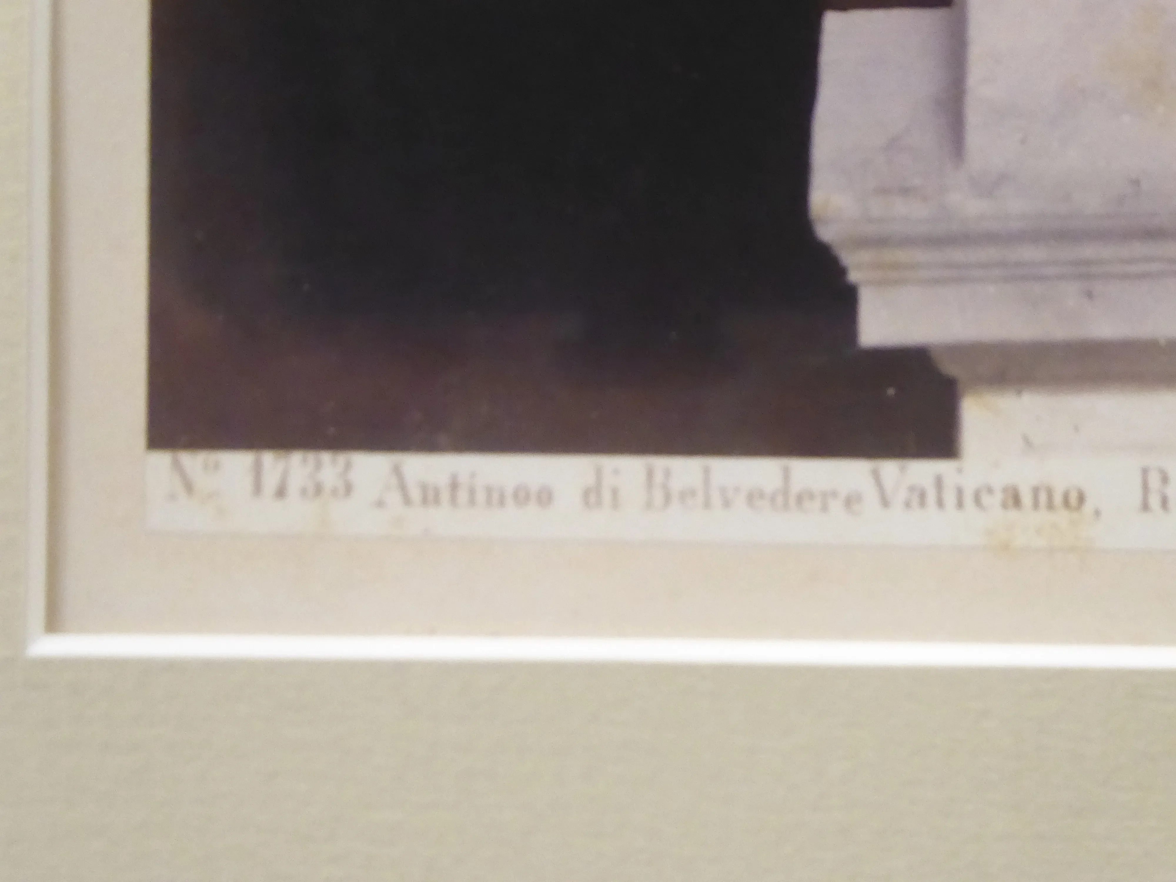 19th Century Photograph of Neo-Classical Sculpture